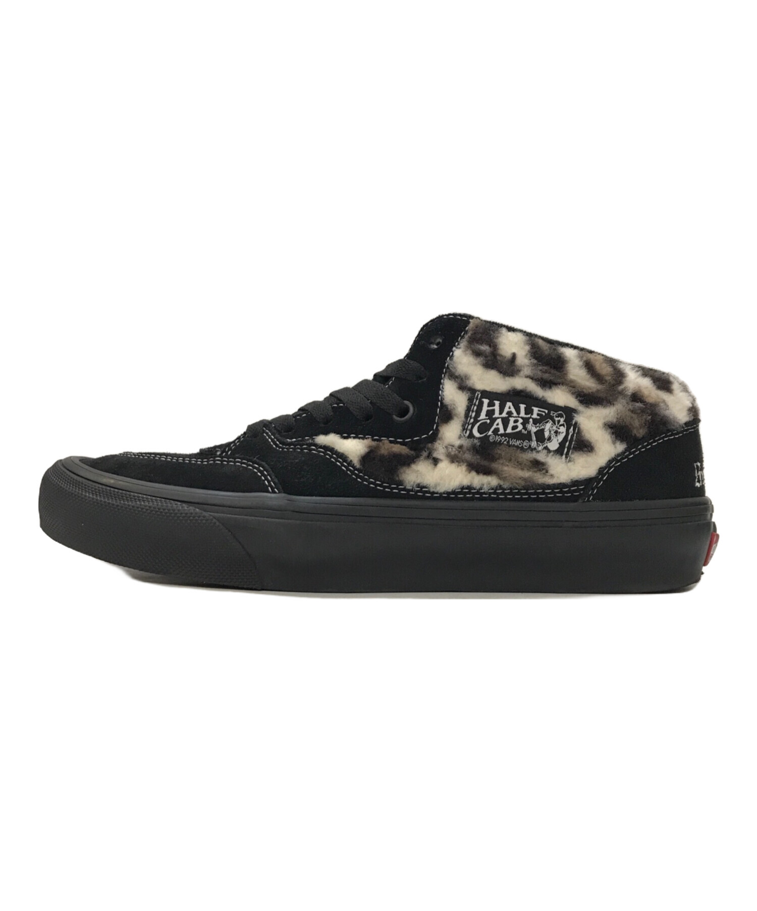 VANS (バンズ) SUPREME (シュプリーム) SKATE HALF CAB 92 ブラック サイズ:27㎝