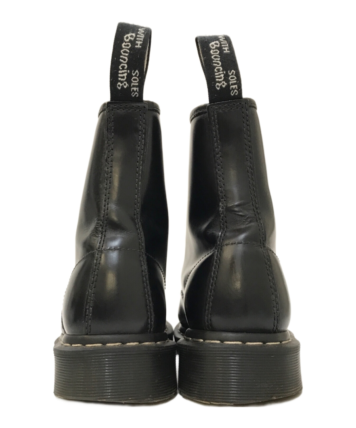 中古・古着通販】Dr.Martens (ドクターマーチン) 1460 ホワイトステッチ 8ホールブーツ ブラック  サイズ:UK7(26CM)｜ブランド・古着通販 トレファク公式【TREFAC FASHION】スマホサイト