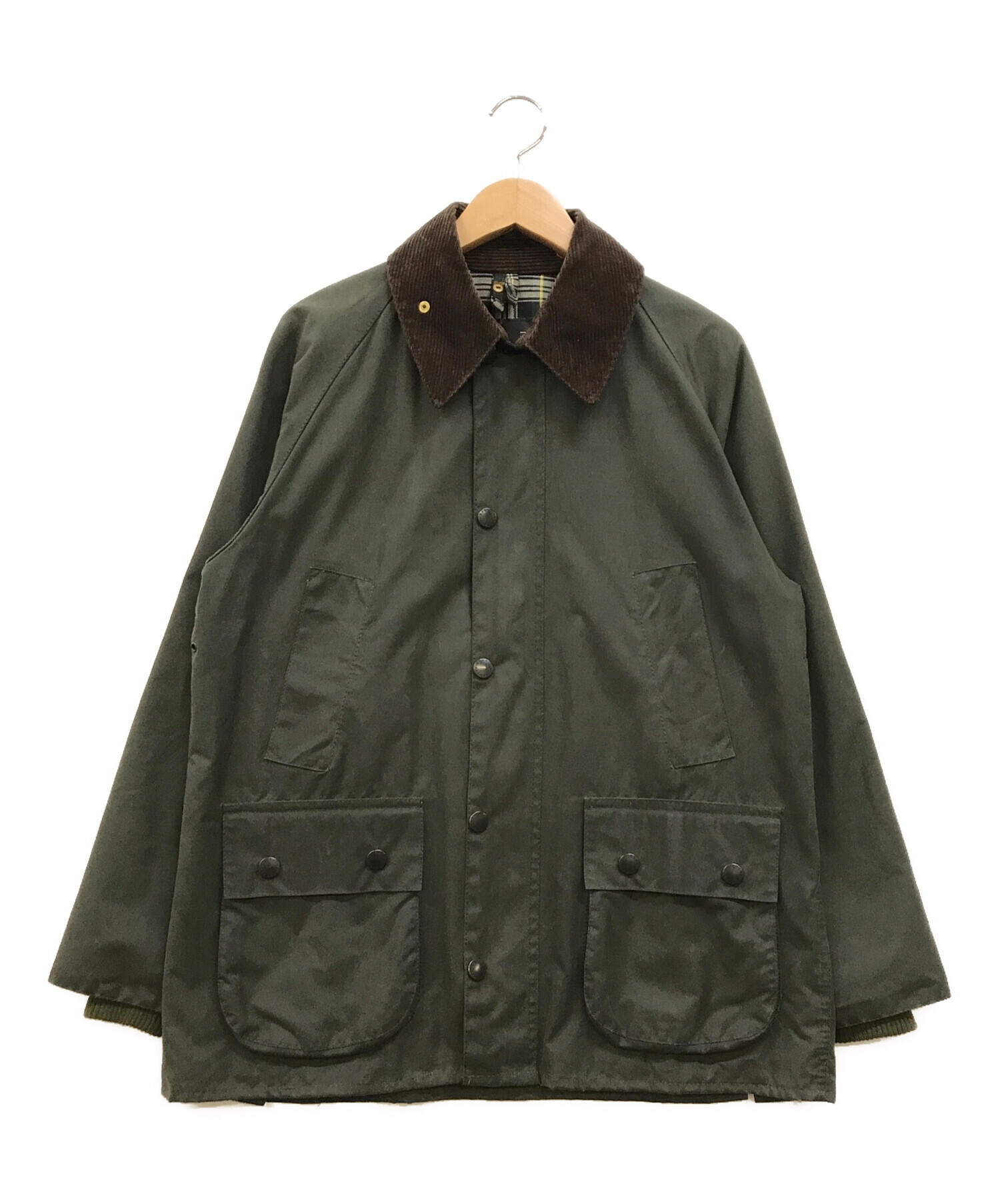 Barbour (バブアー) BEDALEオイルドジャケット グリーン サイズ:C36/91CM