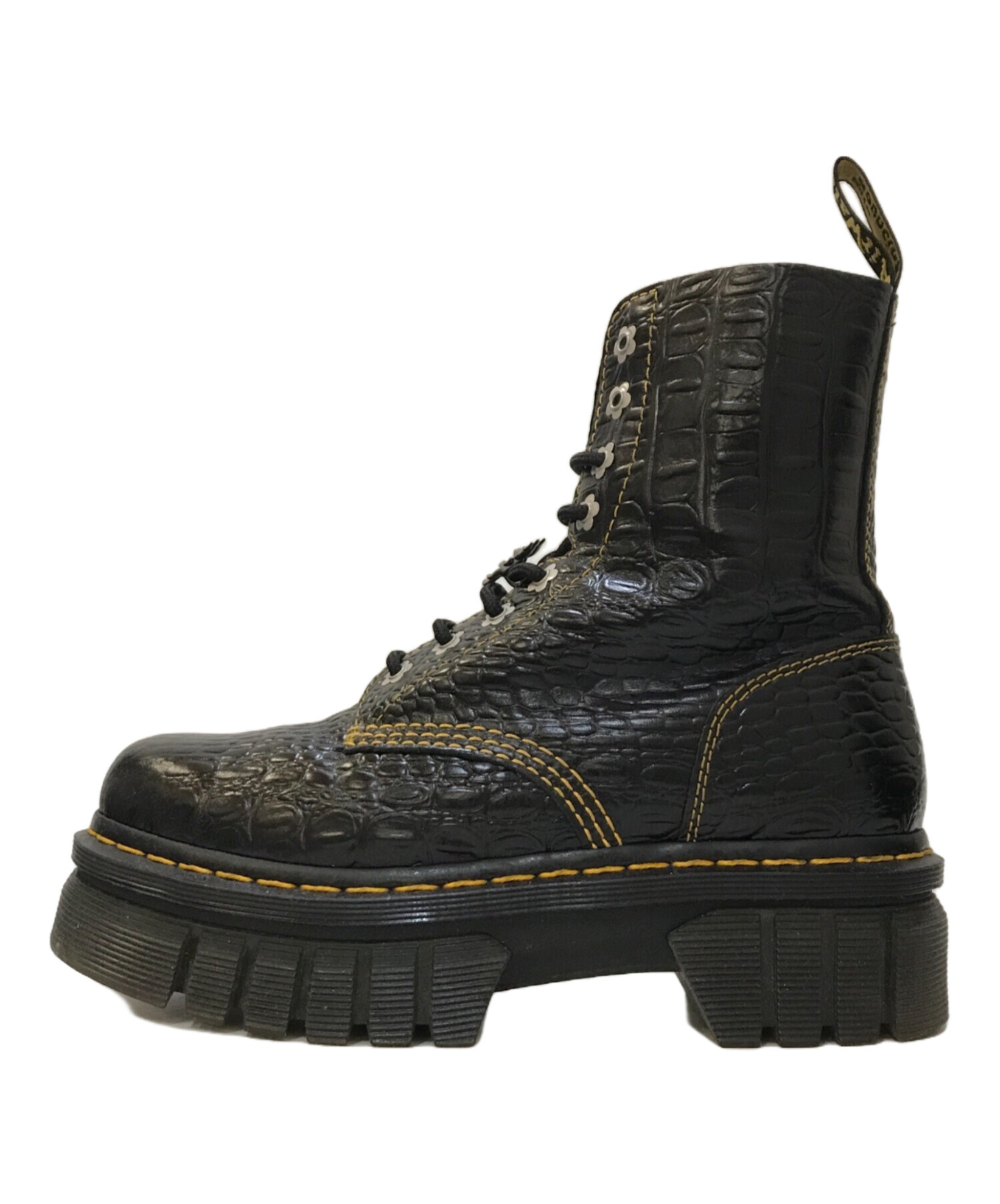 中古・古着通販】Dr.Martens (ドクターマーチン) Heaven by Marc Jacobs (ヘブンバイマークジェイコブス)  AUDRICK 8ホールブーツ ブラック サイズ:UK5(24CM)｜ブランド・古着通販 トレファク公式【TREFAC FASHION】スマホサイト