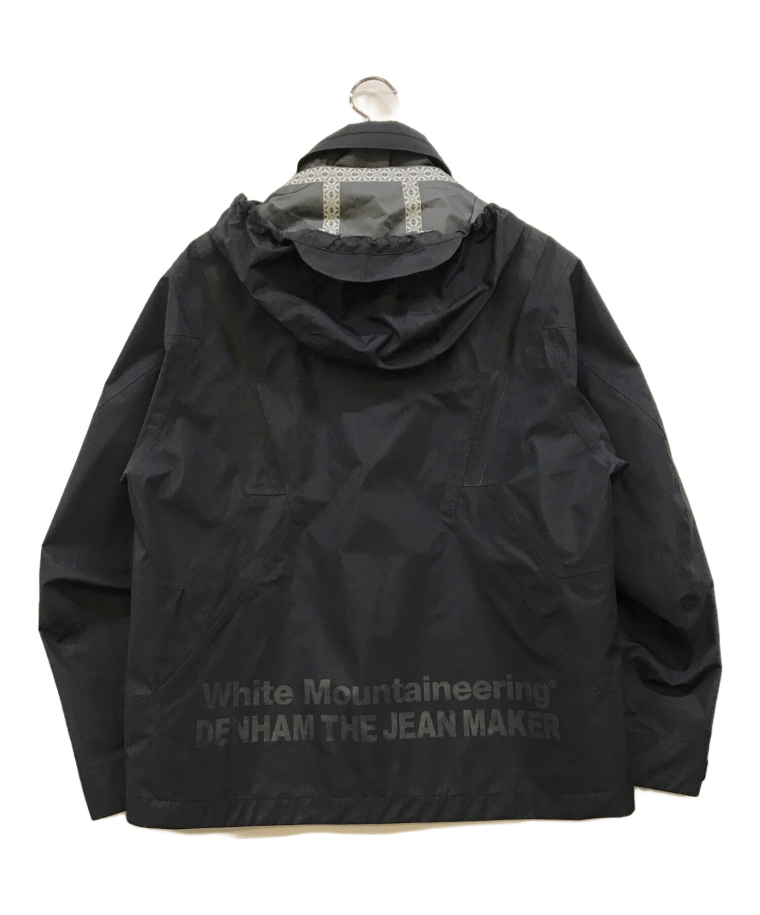 中古・古着通販】WHITE MOUNTAINEERING (ホワイトマウンテ二アニング) Denham (デンハム) MOUNTAINEERING  SAITOS ST COLLAR JKT ブラック サイズ:下記参照｜ブランド・古着通販 トレファク公式【TREFAC FASHION】スマホサイト