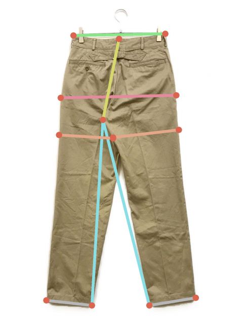 中古・古着通販】AUBERGE (オーベルジュ) LV CHINOS スビンコットン パンツ ベージュ サイズ:38｜ブランド・古着通販  トレファク公式【TREFAC FASHION】スマホサイト