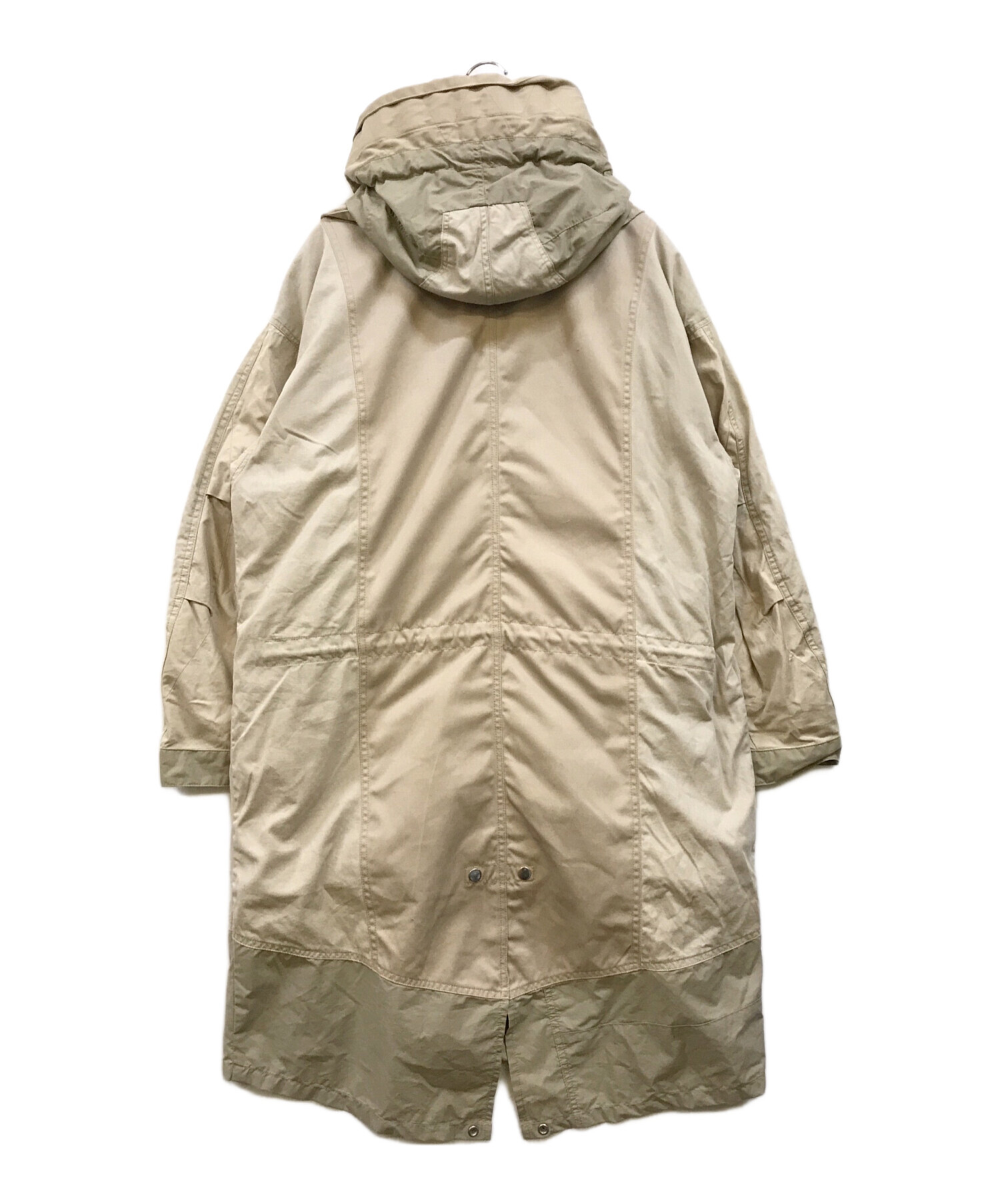 中古・古着通販】SEEALL (シーオール) RECONSTRUCTED MILITARY PARKA ベージュ サイズ:2｜ブランド・古着通販  トレファク公式【TREFAC FASHION】スマホサイト