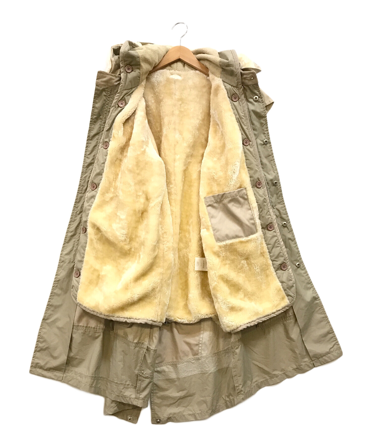 中古・古着通販】SEEALL (シーオール) RECONSTRUCTED MILITARY PARKA ベージュ サイズ:2｜ブランド・古着通販  トレファク公式【TREFAC FASHION】スマホサイト