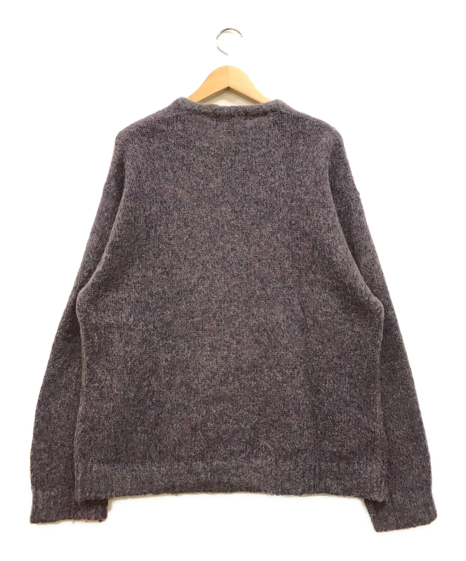 SUPREME (シュプリーム) Mohair Sweater モヘアニット パープル サイズ:M