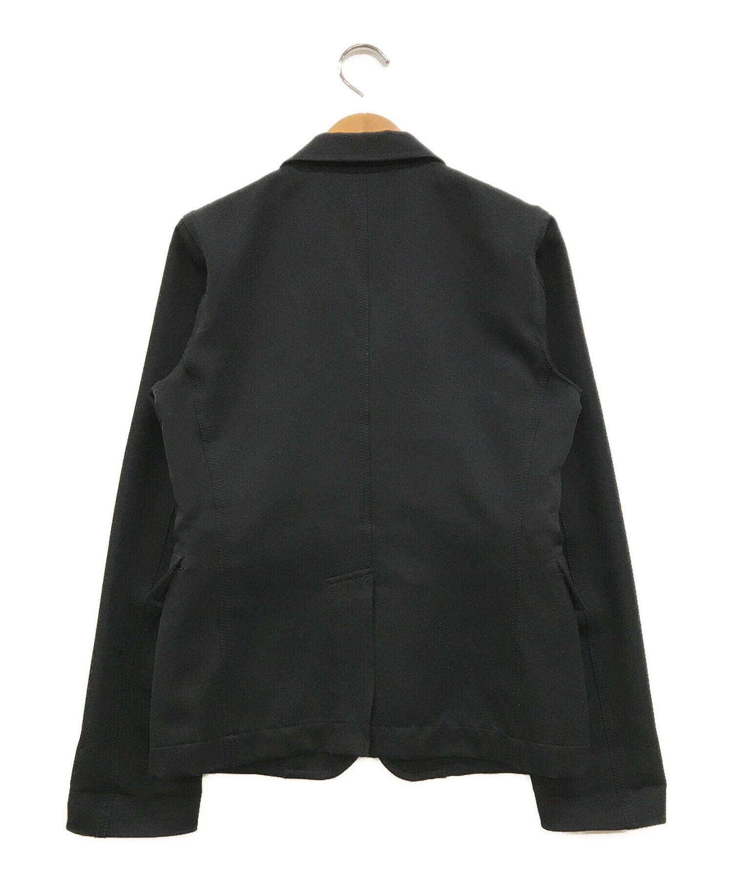 中古・古着通販】BLACK COMME des GARCONS (ブラック コムデギャルソン) ランダムボタンテーラードジャケット ブラック  サイズ:XS｜ブランド・古着通販 トレファク公式【TREFAC FASHION】スマホサイト