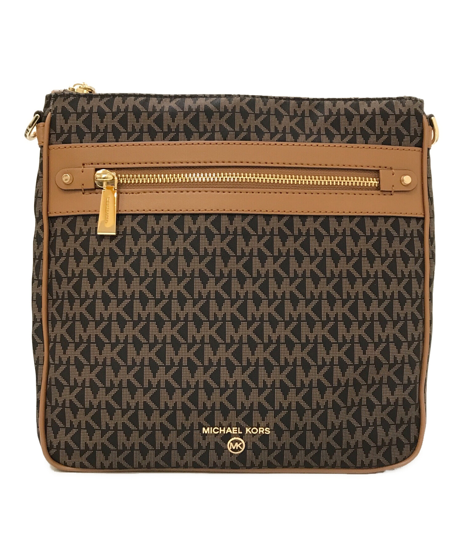 中古・古着通販】MICHAEL KORS (マイケルコース) JET SET CHARMショルダーバッグ ブラウン｜ブランド・古着通販  トレファク公式【TREFAC FASHION】スマホサイト