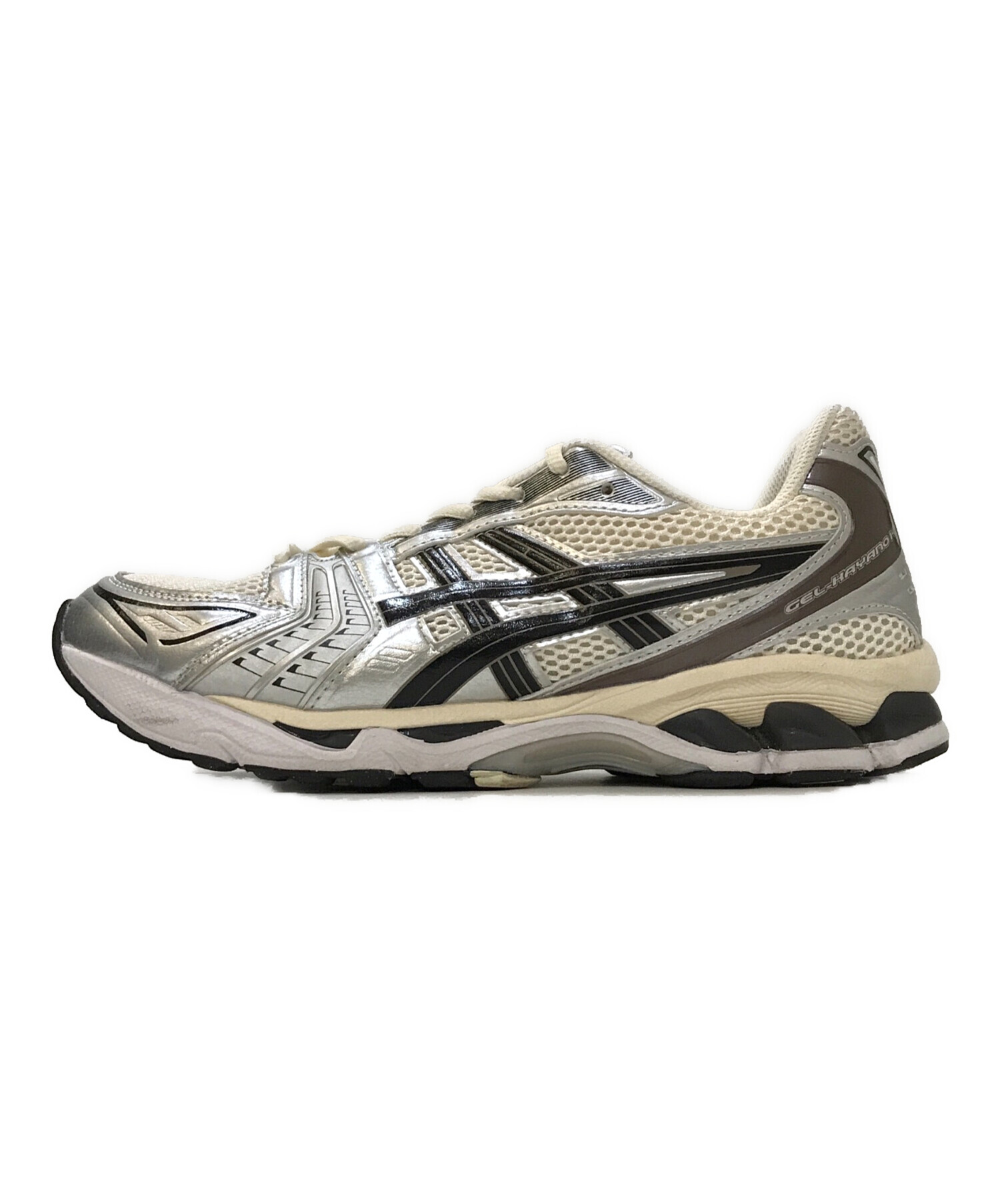 中古・古着通販】asics (アシックス) GEL-KAYANO 14 グレー×シルバー サイズ:28㎝｜ブランド・古着通販  トレファク公式【TREFAC FASHION】スマホサイト