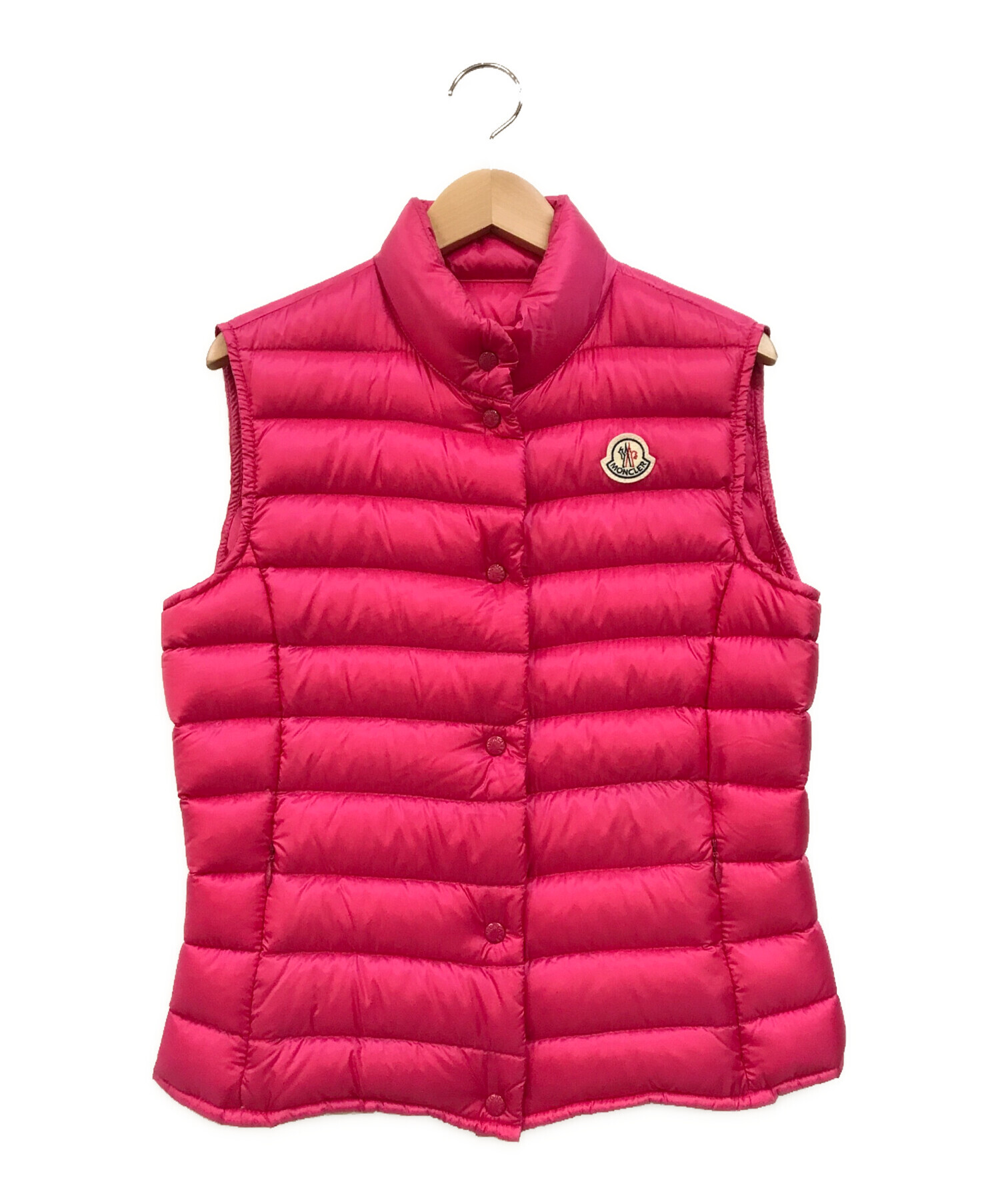 中古・古着通販】MONCLER (モンクレール) LIANE GILET ダウンベスト ピンク サイズ:1｜ブランド・古着通販  トレファク公式【TREFAC FASHION】スマホサイト