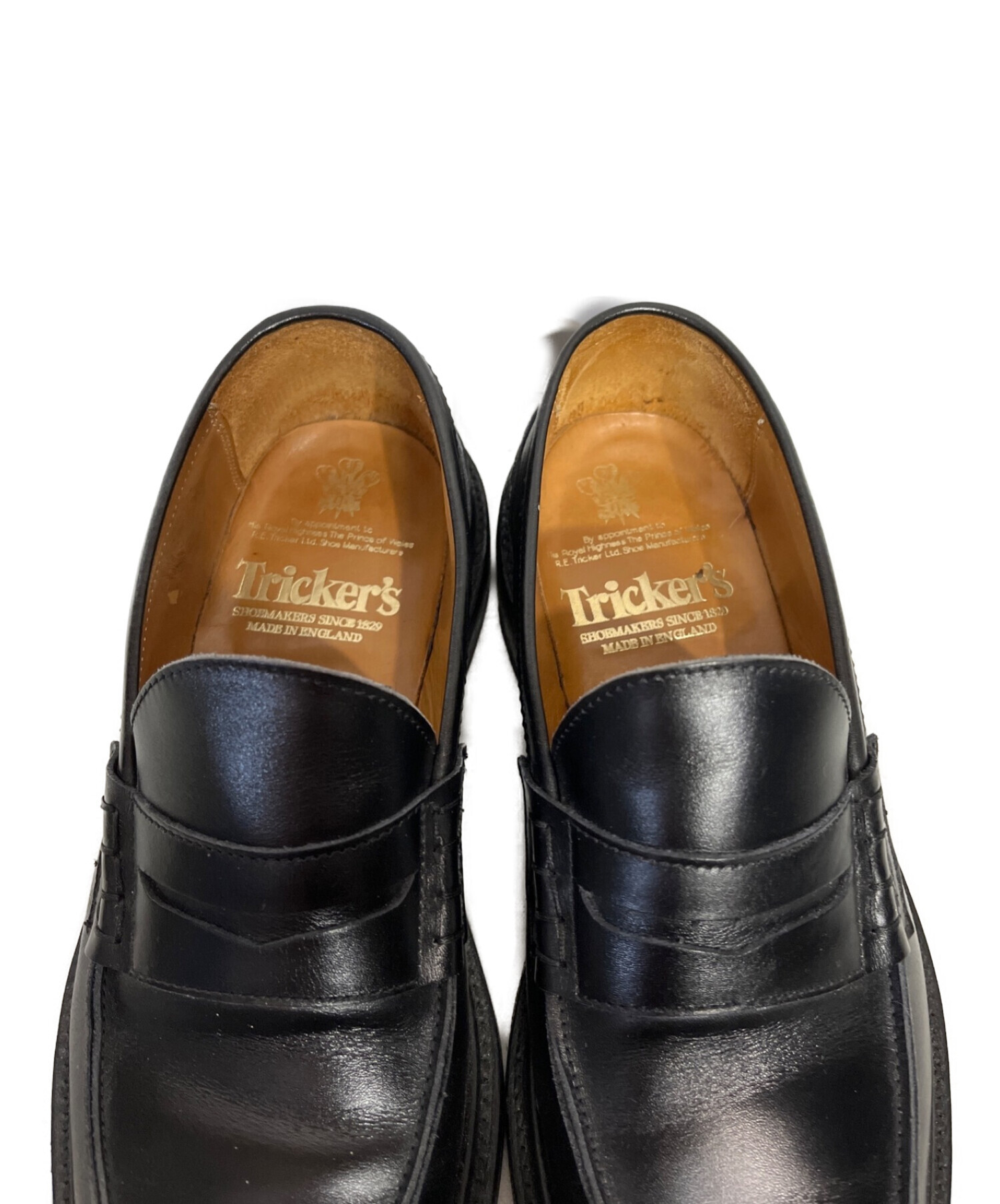 Tricker's (トリッカーズ) JAMESローファー/ジェームス ブラック サイズ:6