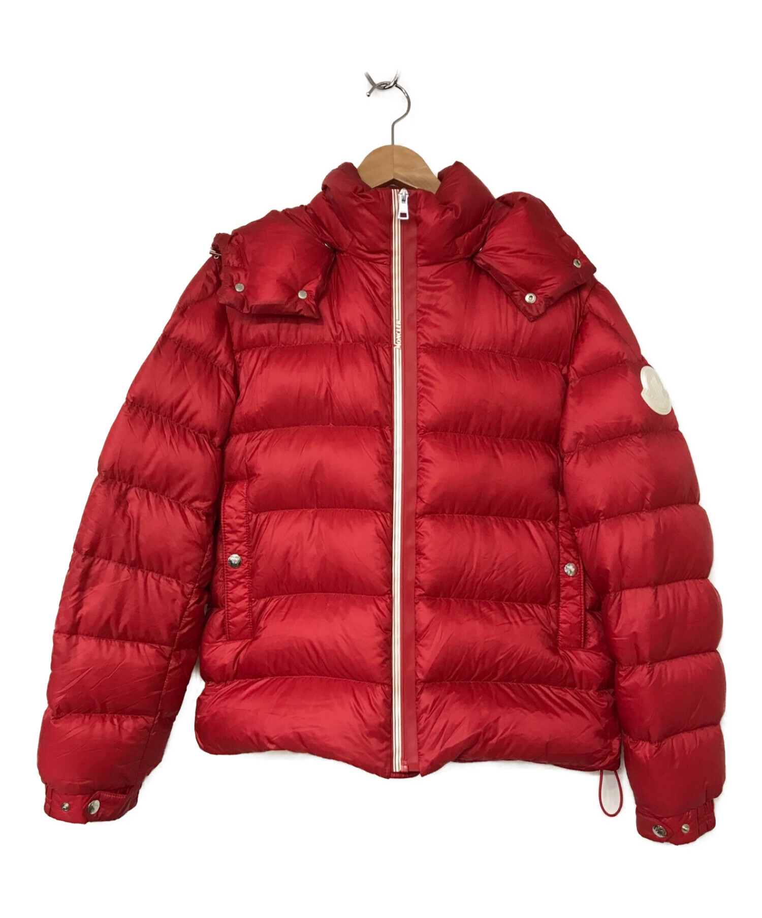 MONCLER (モンクレール) ARVES GIUBBOTTOダウンジャケット レッド サイズ:1