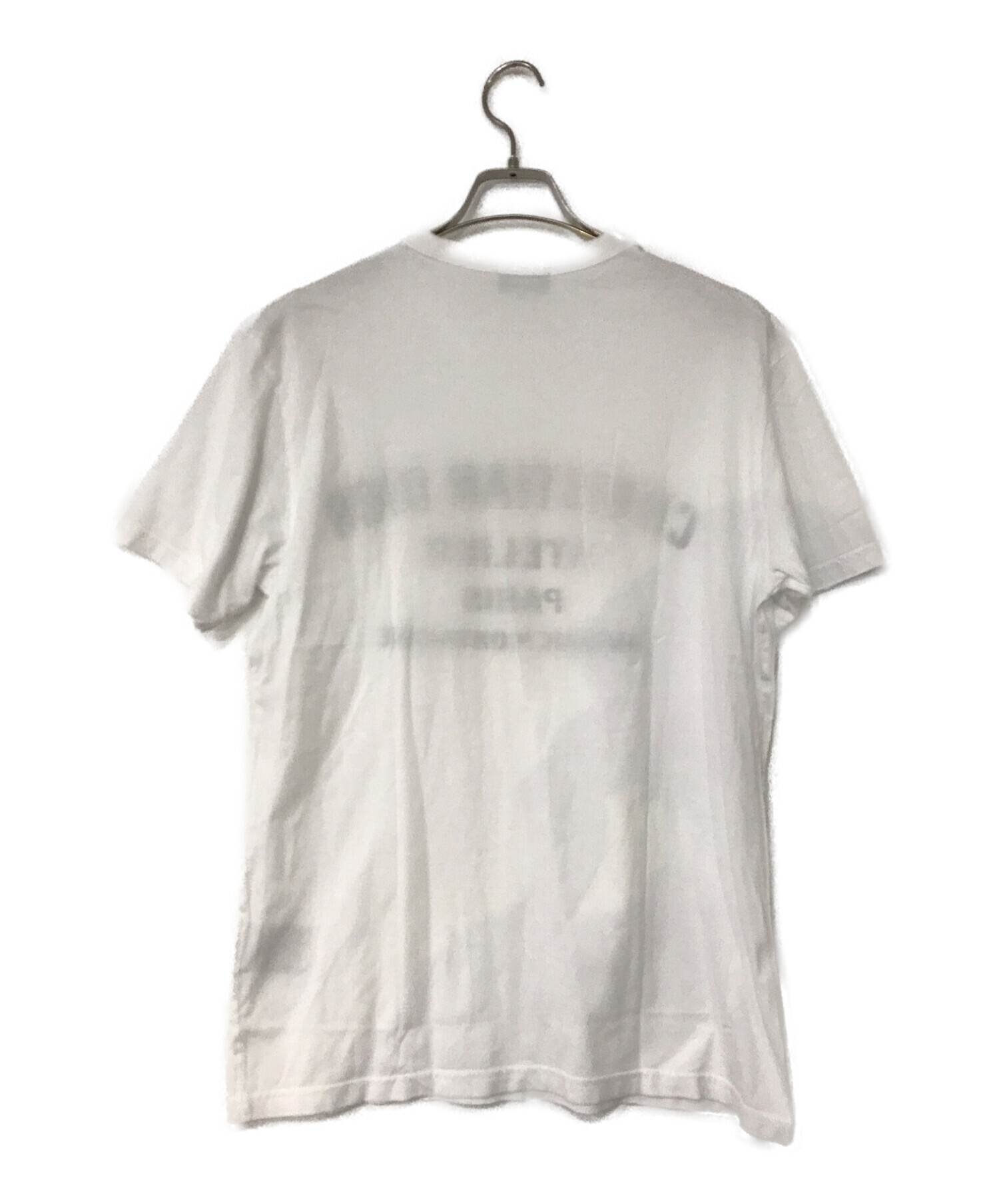 DIOR HOMME (ディオール オム) アトリエロゴプリントTシャツ ホワイト サイズ:Ｓ