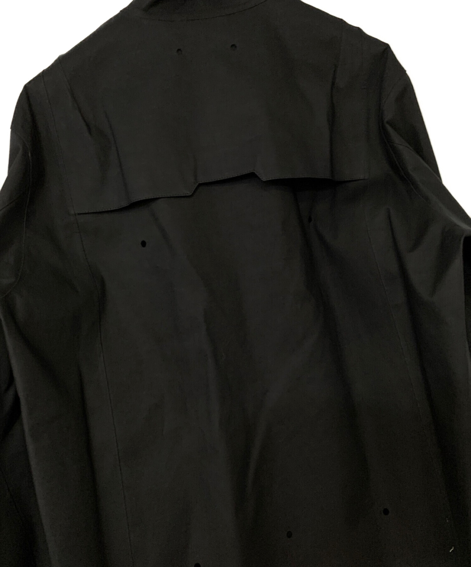 A-COLD-WALL×MACKINTOSH (アコールドウォール×マッキントッシュ) ゴム引きジャケット ブラック サイズ:Ｌ