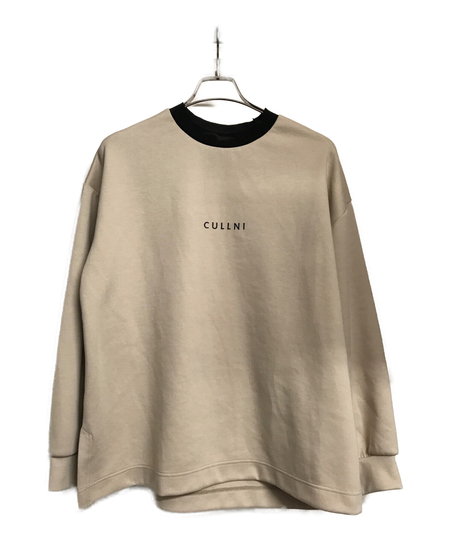 CULLNI (クルニ) LOGO SWEAT ベージュ サイズ:M