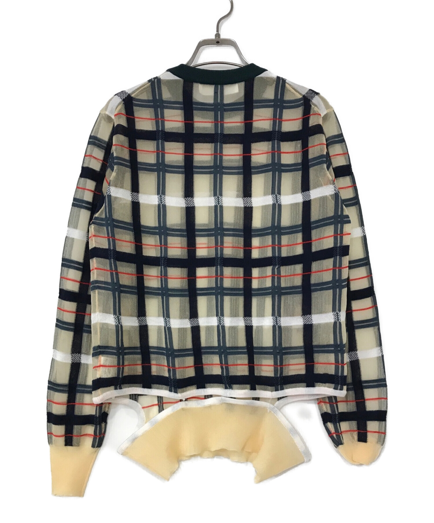 TOGA PULLA check knit tops - ニット/セーター