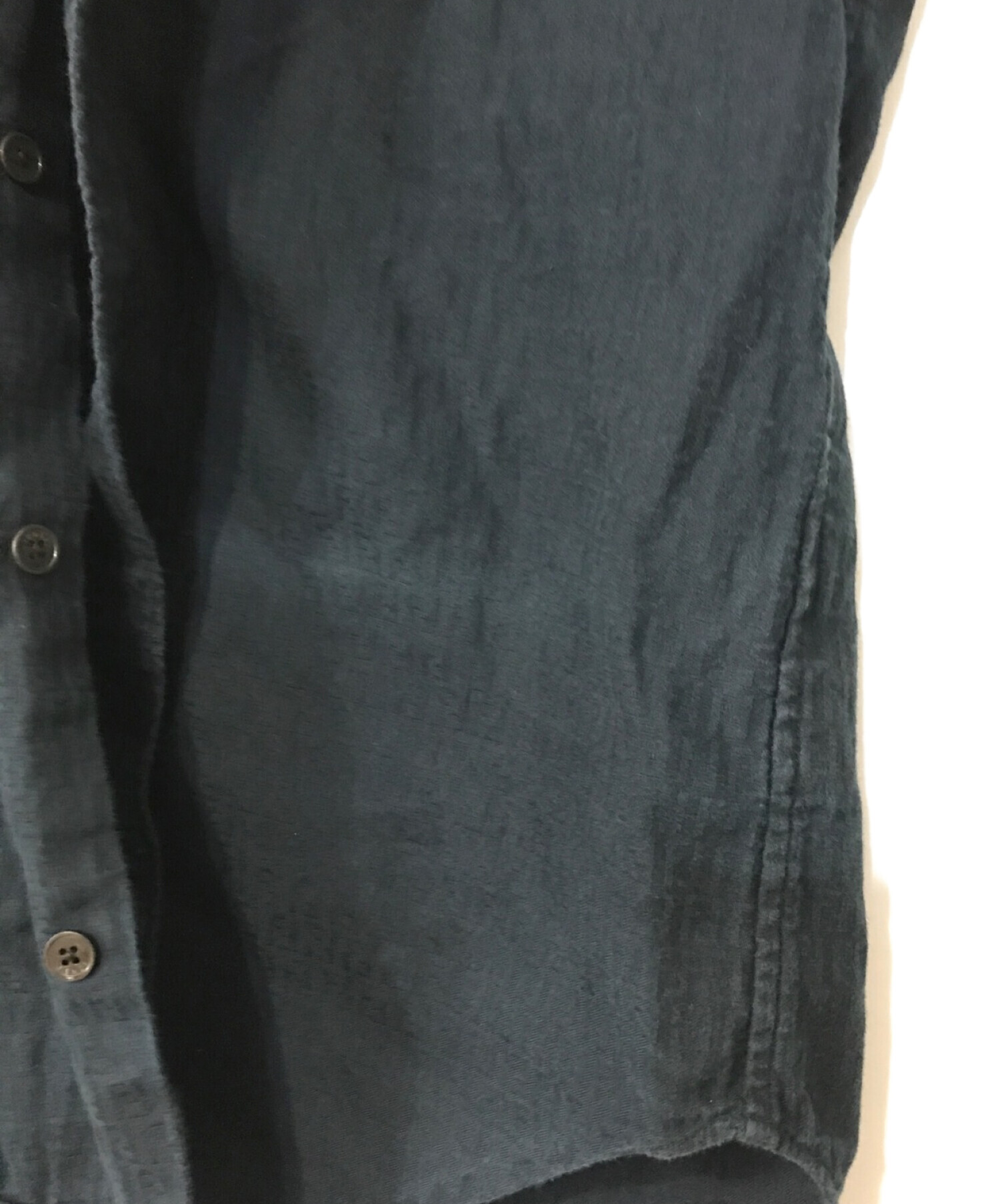 FENDI (フェンディ) 半袖シャツ ネイビー サイズ:39