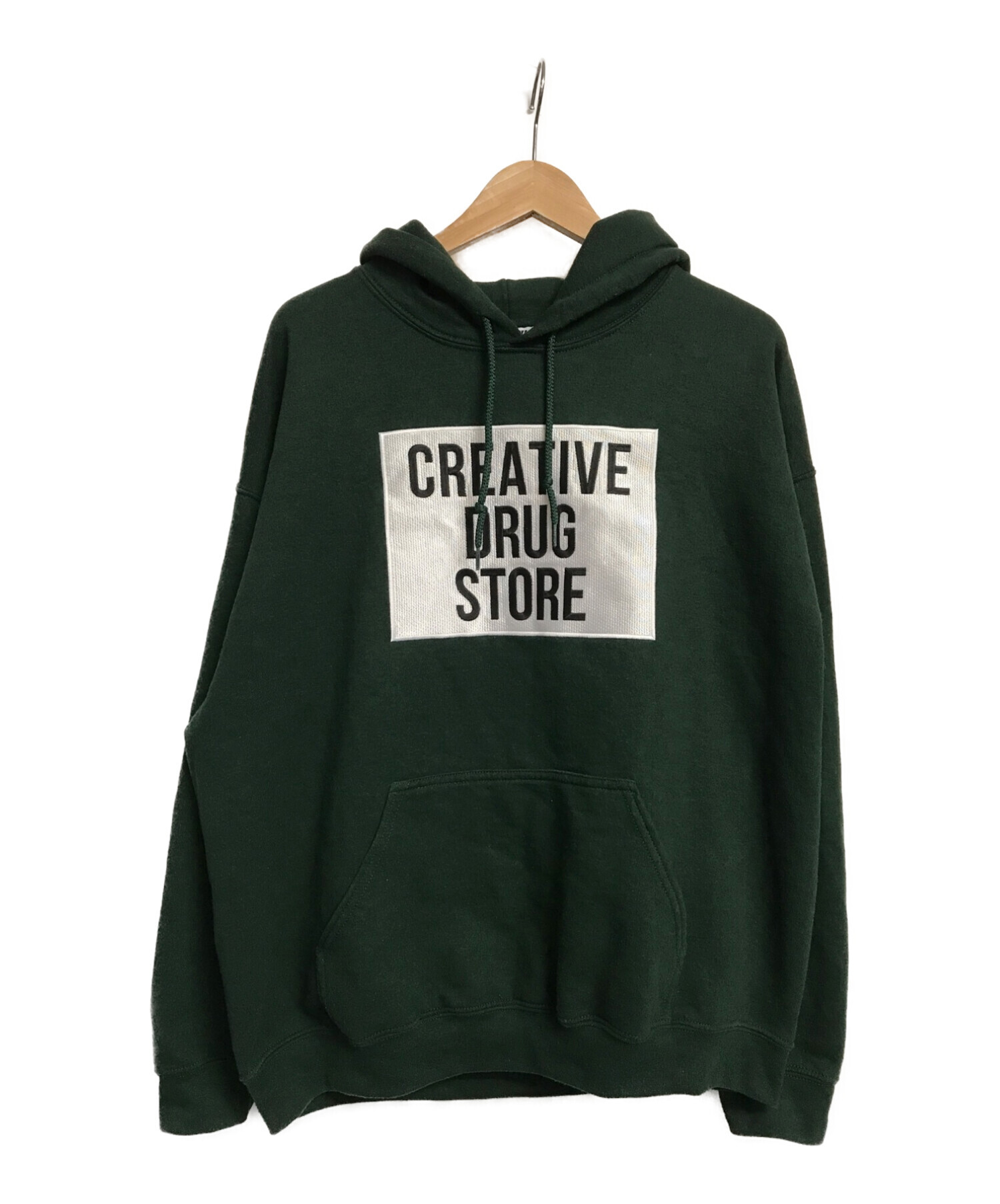 creative drug store hoodie green - パーカー