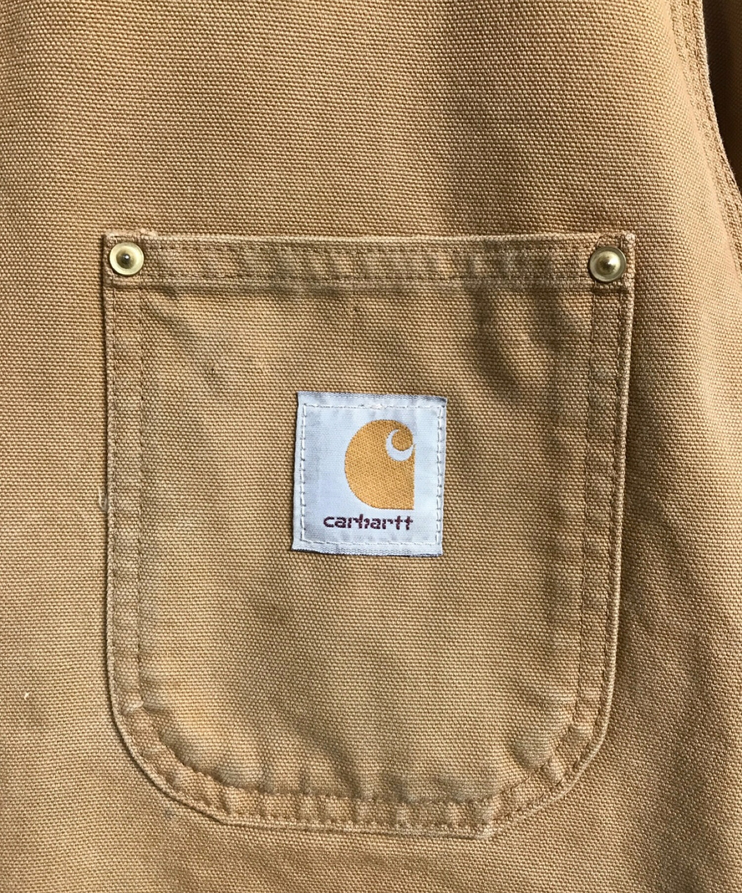 CarHartt (カーハート) ブランケットライナーダックカバーオール ベージュ サイズ:42