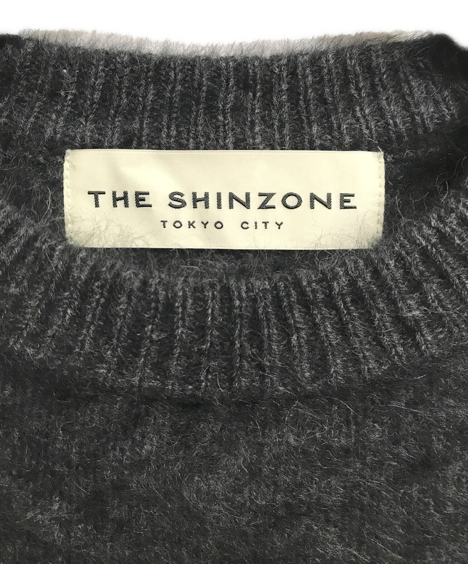 THE SHINZONE (ザ シンゾーン) RACOON SWEATER グレー サイズ:FREE