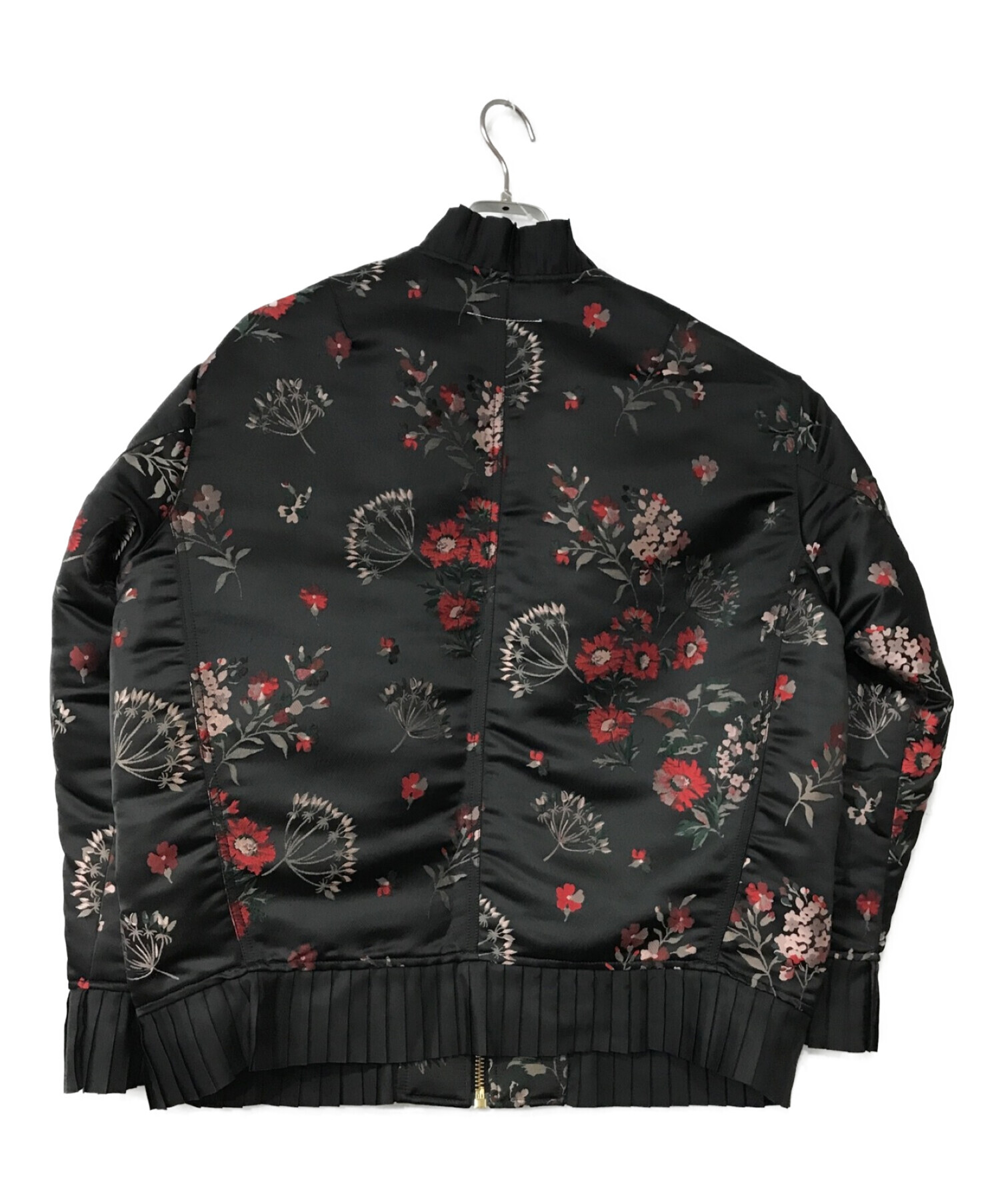 MM6 Maison Margiela (エムエムシックス メゾンマルジェラ) Floral Bomber Jacket ブラック サイズ:40