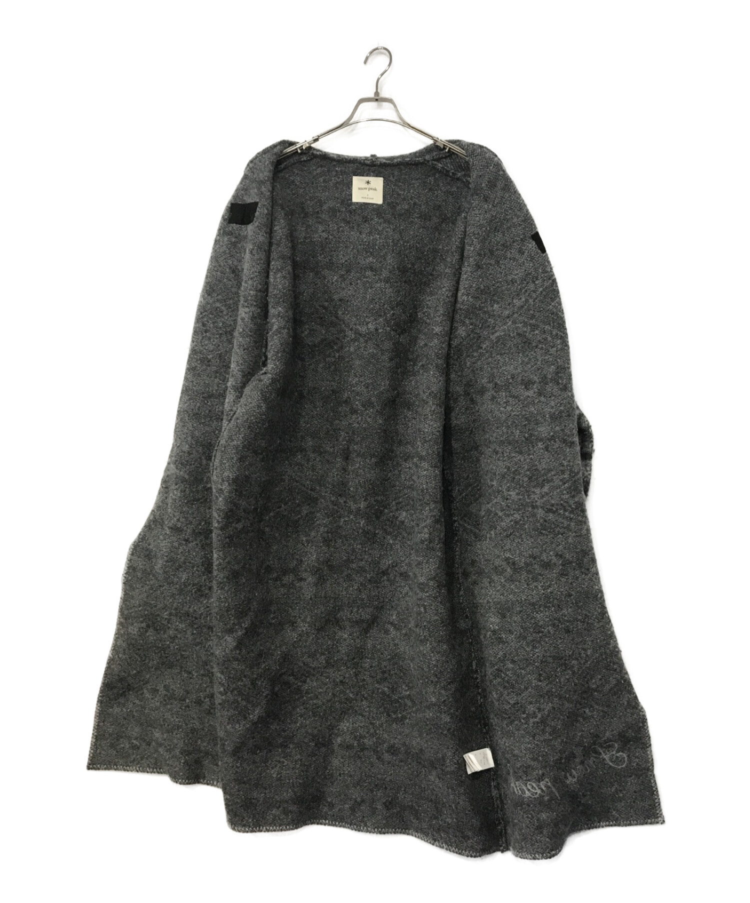 中古・古着通販】snow peak (スノーピーク) Wool Blanket Coat グレー