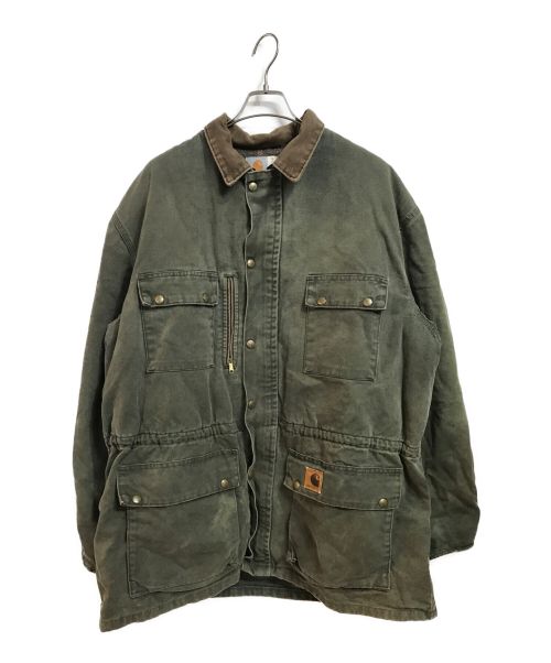 【中古・古着通販】CarHartt (カーハート) ダックカバーオール オリーブ サイズ:XL｜ブランド・古着通販 トレファク公式【TREFAC  FASHION】スマホサイト