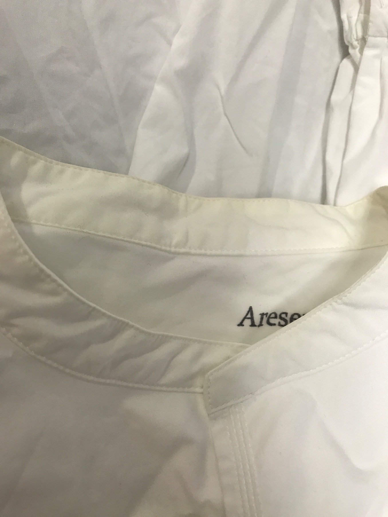 Aresense sorm'86 (アーセンス×ソルムエイティーシックス) パーフェクトドレスシャツ ホワイト サイズ:M-L