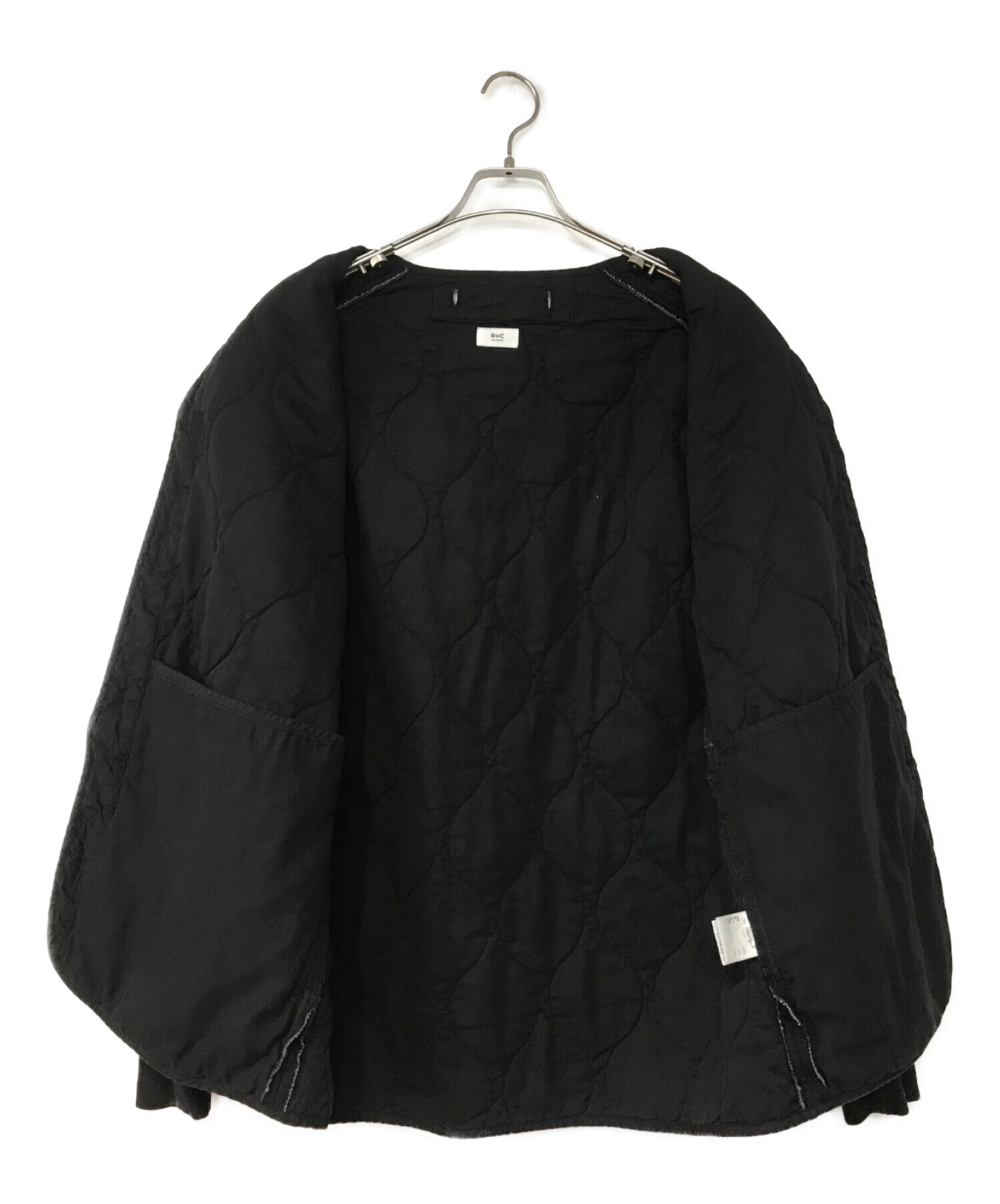 RHC Ron Herman (アールエイチシー ロンハーマン) キルティングジャケット ブラック サイズ:L