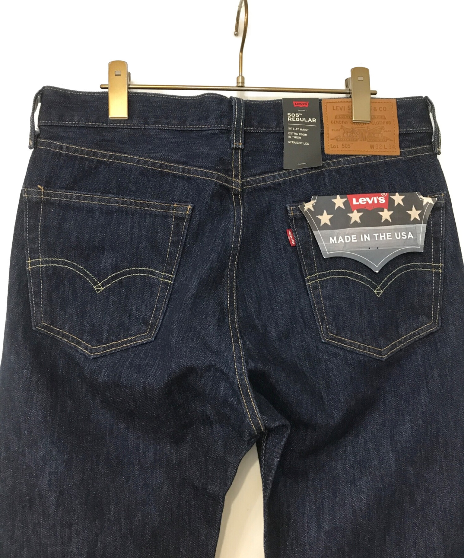 中古・古着通販】LEVI'S (リーバイス) 505 デニム インディゴ サイズ