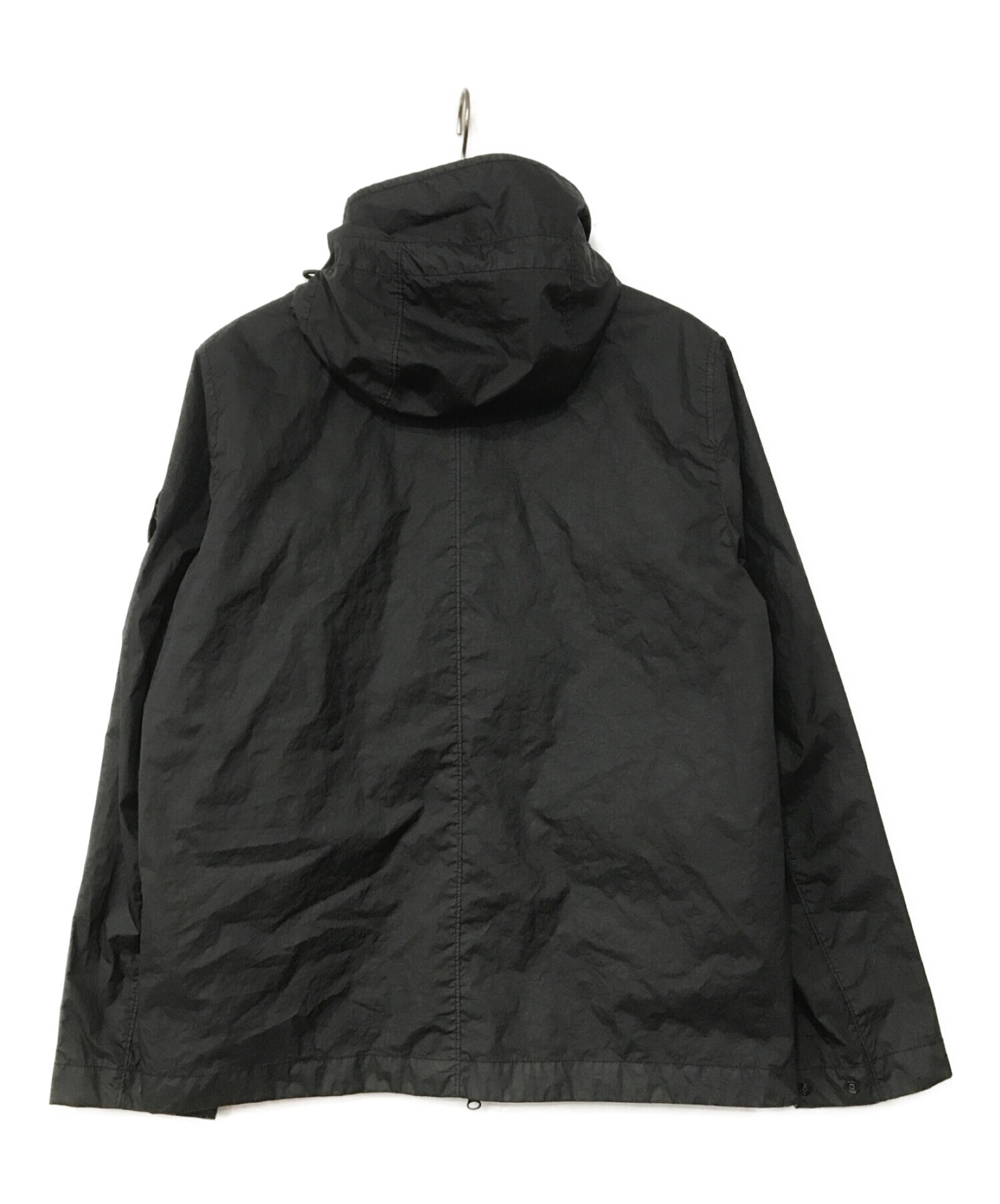 STONE ISLAND (ストーンアイランド) 3L TC フーデットナイロンジャケット ブラック サイズ:M