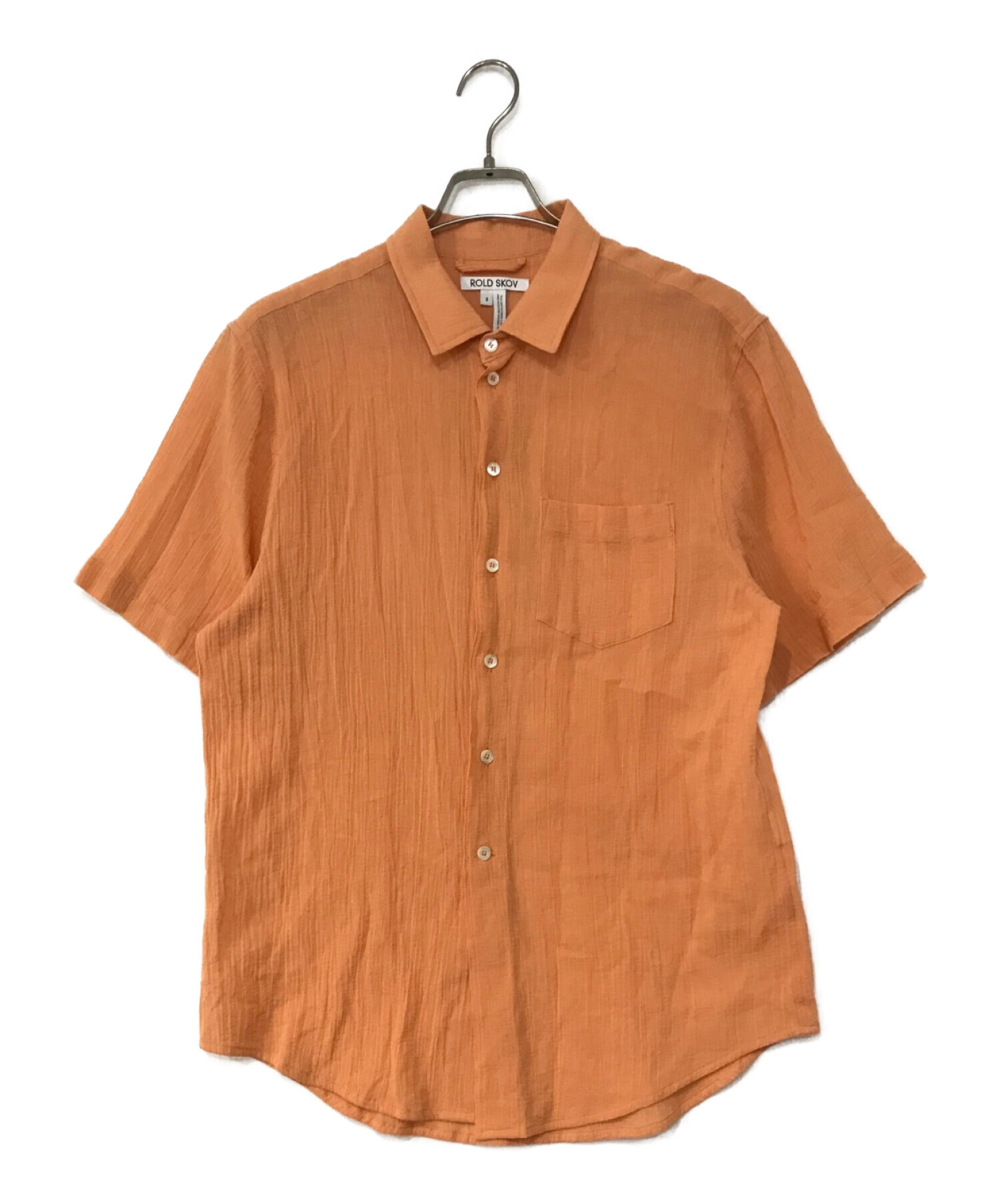 ページボーイ 半袖シャツ オレンジ - シャツ