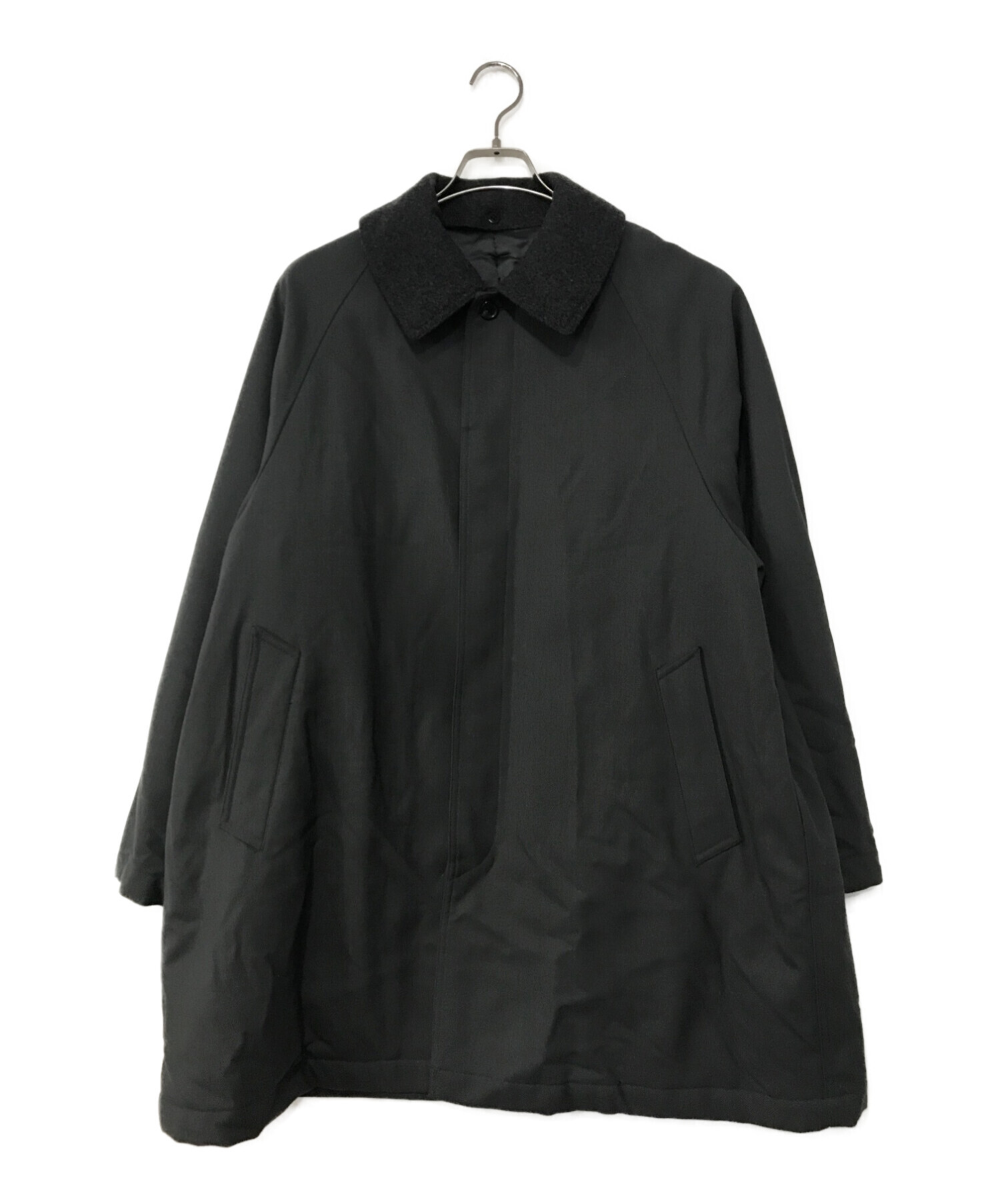 STEVEN ALAN (スティーブンアラン) VN/TWL PDD 2WAY BALMACAAN COAT グレー サイズ:L