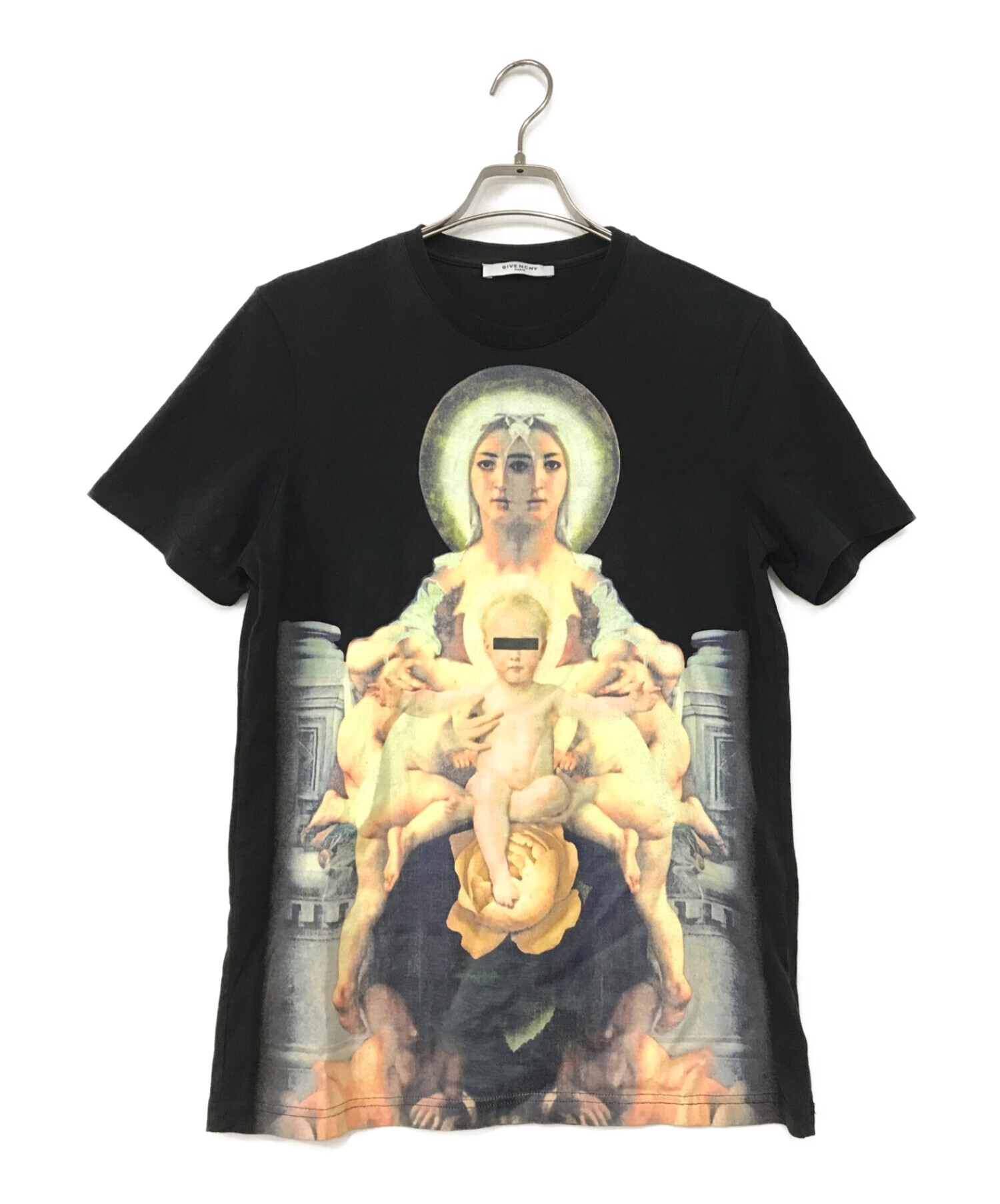 GIVENCHY (ジバンシィ) Saint Printed T Shirt ブラック サイズ:S