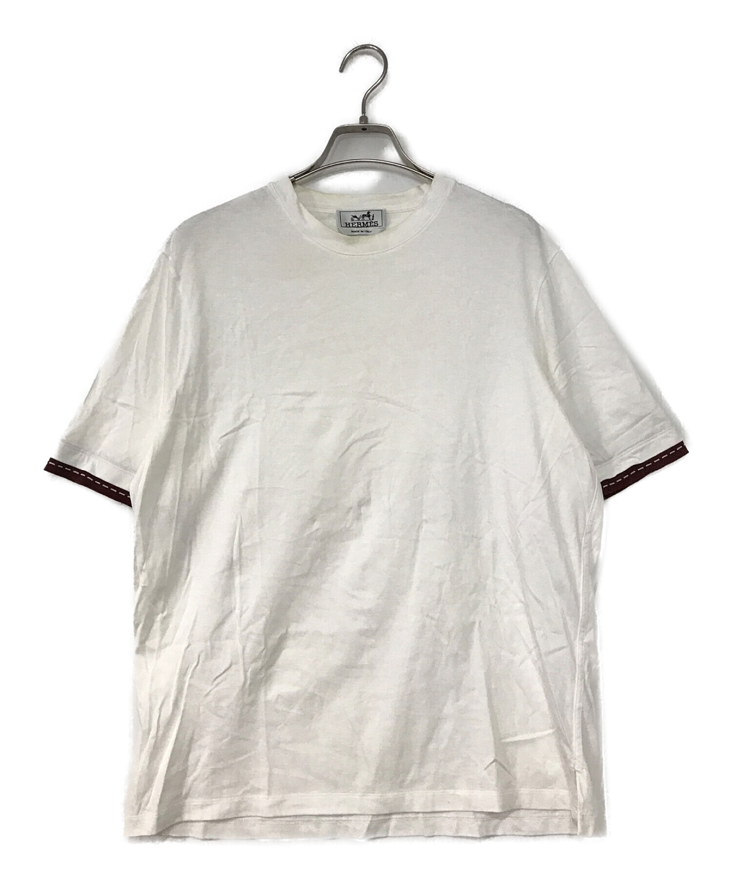 HERMES (エルメス) Tシャツ ホワイト サイズ:XS