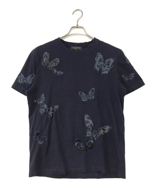 中古・古着通販】VALENTINO (ヴァレンティノ) Tシャツ ネイビー サイズ