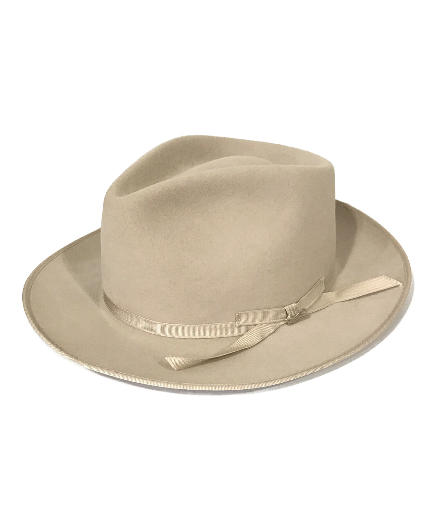 上品な STETSON ステットソン 未使用品 ボーラーパナマハット ハット