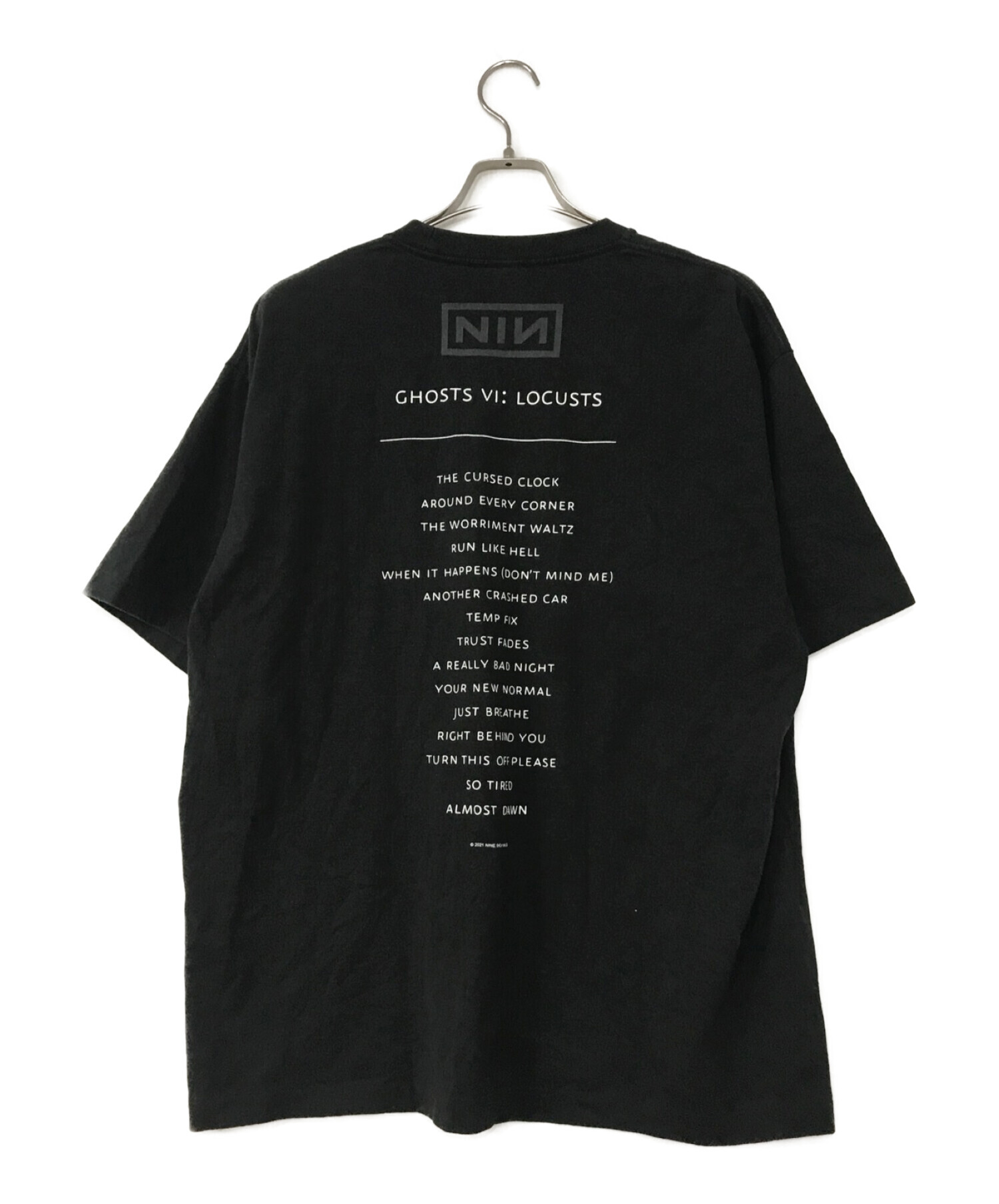 サイズ4】NINE INCH NAILS × COMOLI Tシャツ-