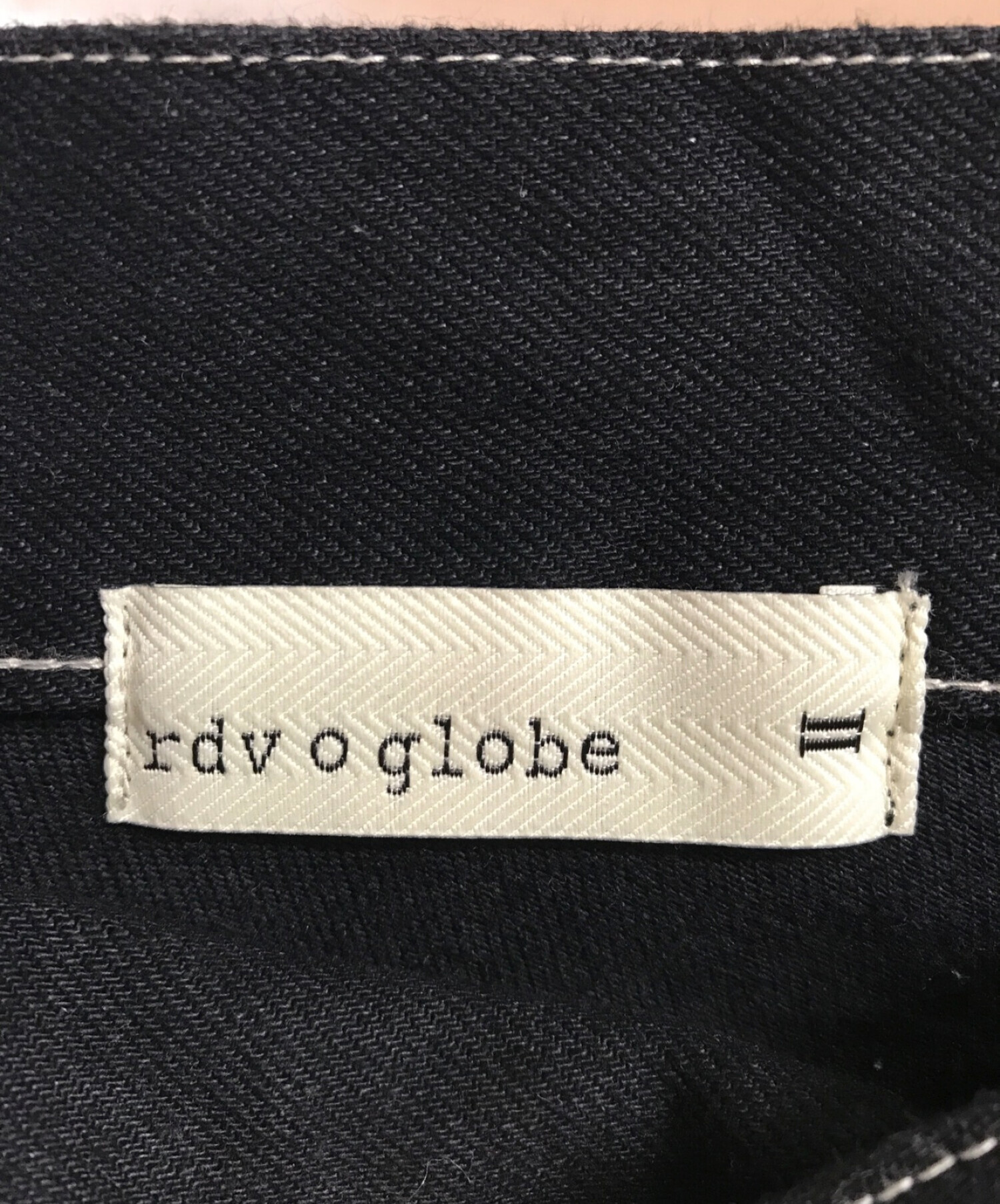 rdv o globe (ランデヴー オー グローブ) サルエルパンツ ブラック サイズ:2