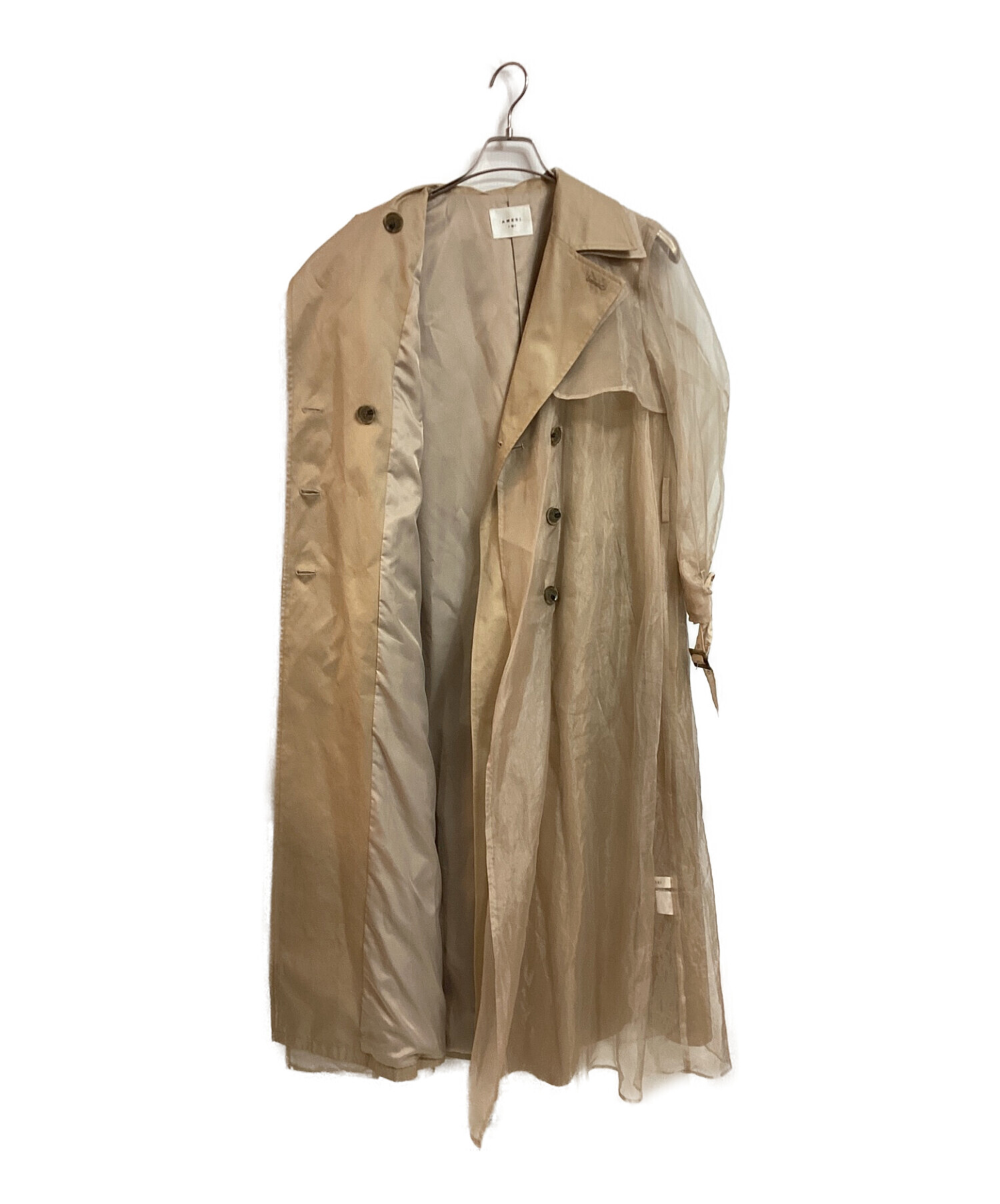 株価 AMERI 4WAY SHEER DOCKING TRENCH | artfive.co.jp