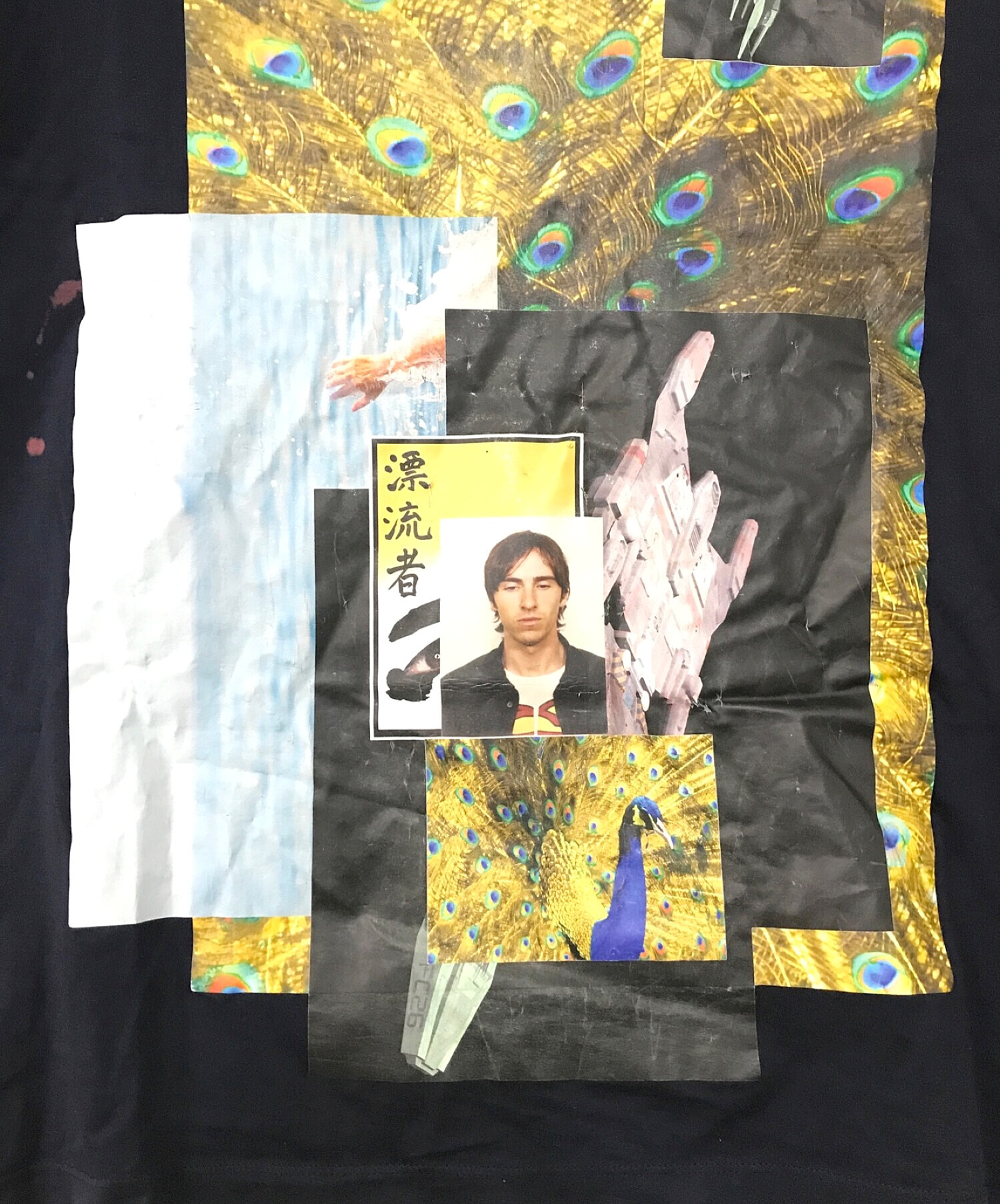 中古・古着通販】RAF SIMONS (ラフシモンズ) 漂流者 Tシャツ ネイビー