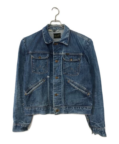 【中古・古着通販】Wrangler (ラングラー) デニムジャケット ブルー ...