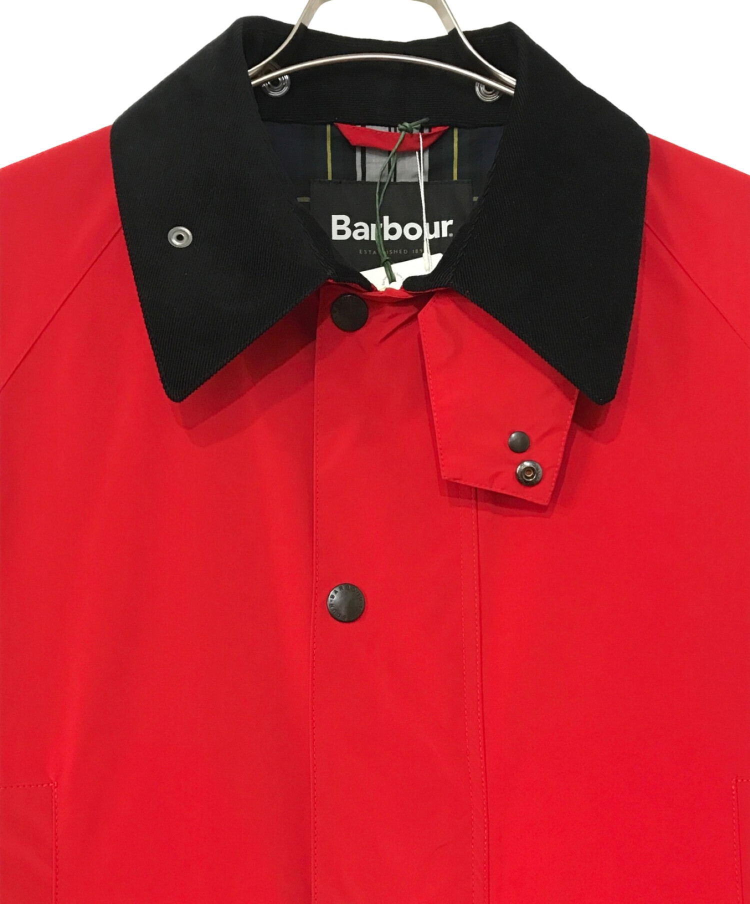 Barbour (バブアー) BEAUFORT ミドルコート レッド サイズ:42 未使用品