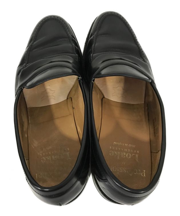 中古・古着通販】LOAKE (ローク) ローファー ブラック サイズ:8 1/2 