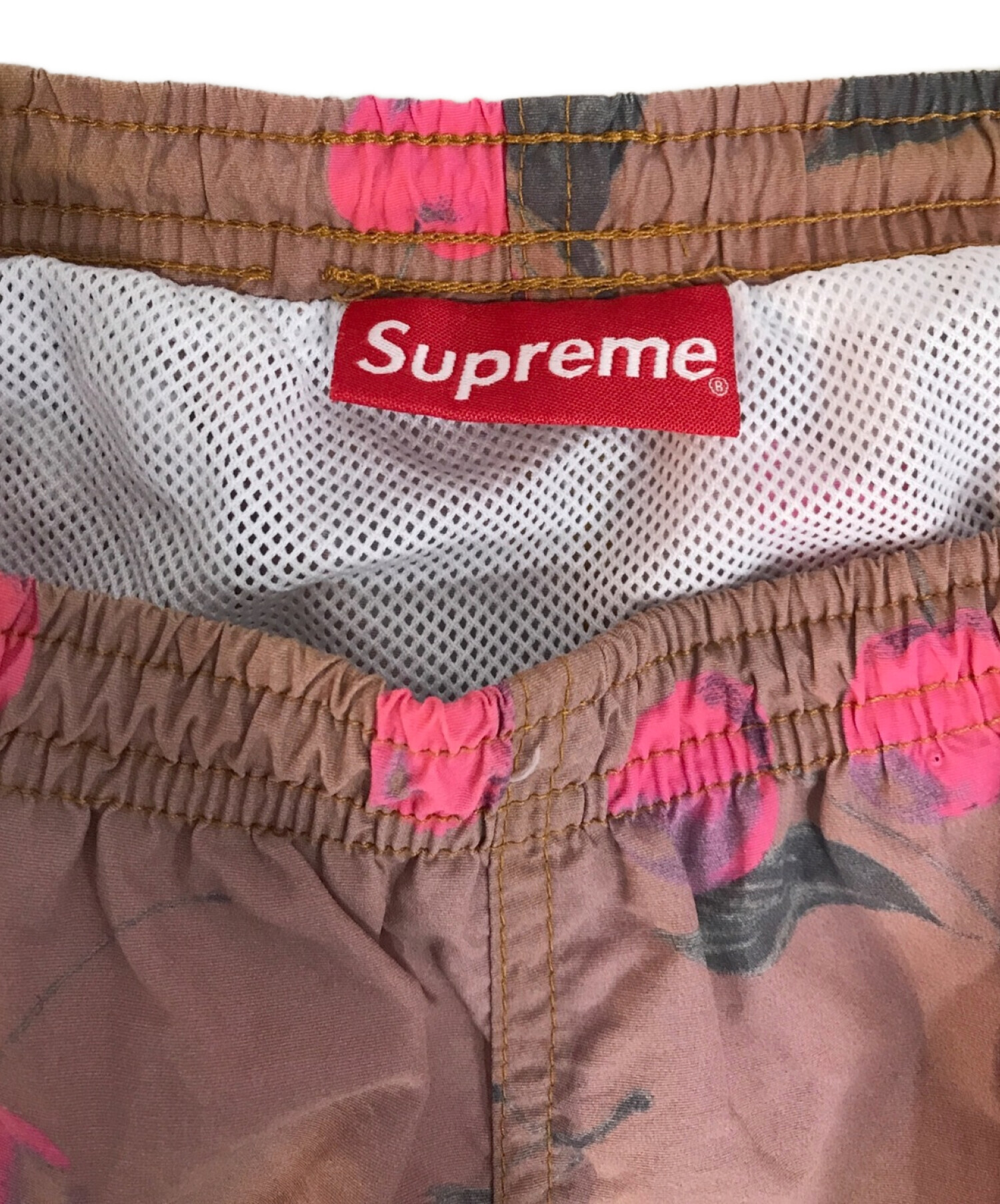 SUPREME (シュプリーム) Nylon Water Short Black Cherry ピンク サイズ:M