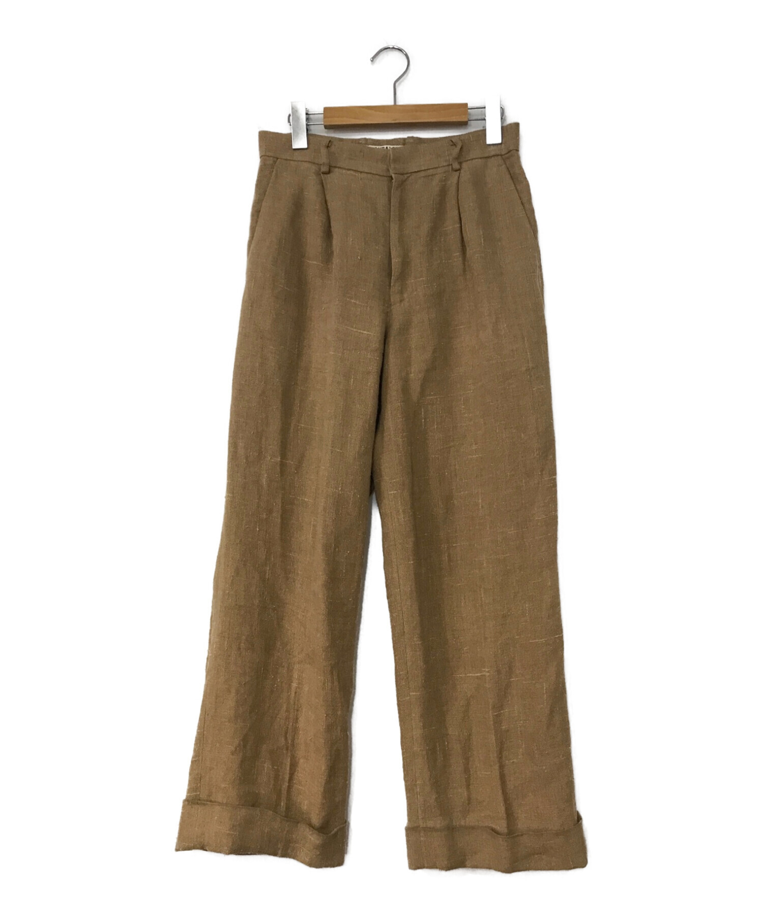 Auralee silk summer tweed pant サイズ1スラックス - sakit.com.sa