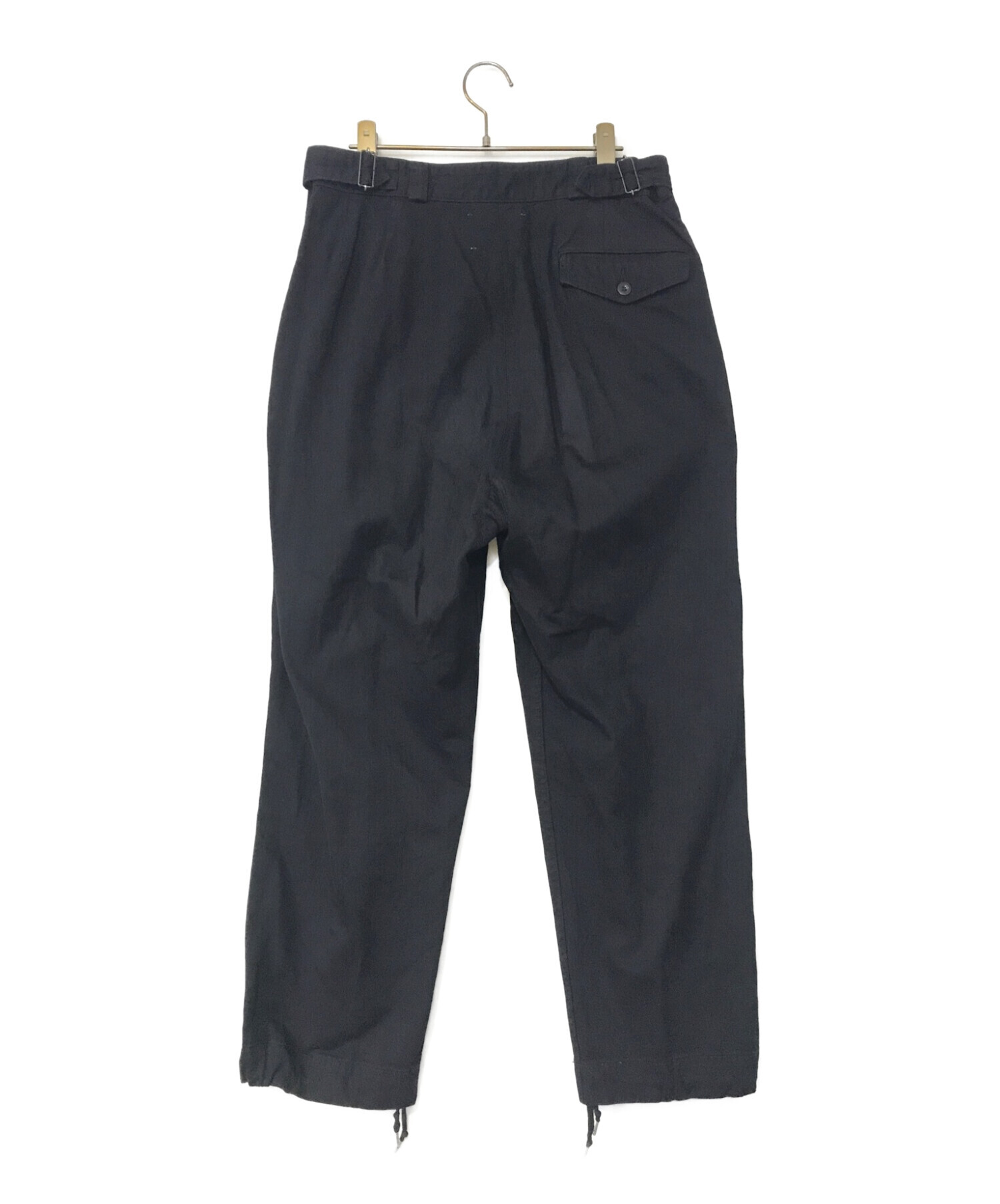 OUTIL (ウティ) pantalon Limoges ブラック サイズ:2