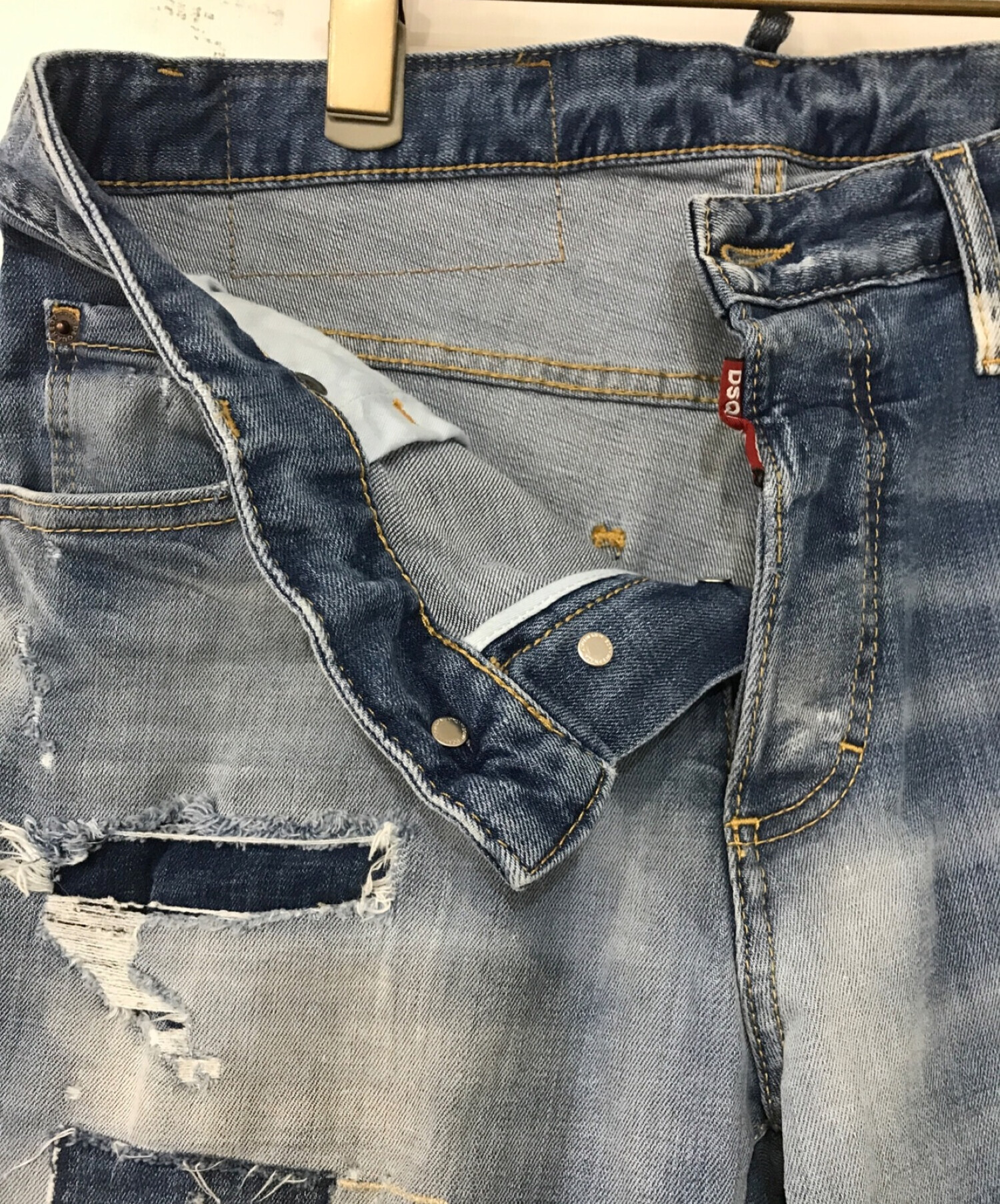 中古・古着通販】DSQUARED2 (ディースクエアード) デニムパンツ