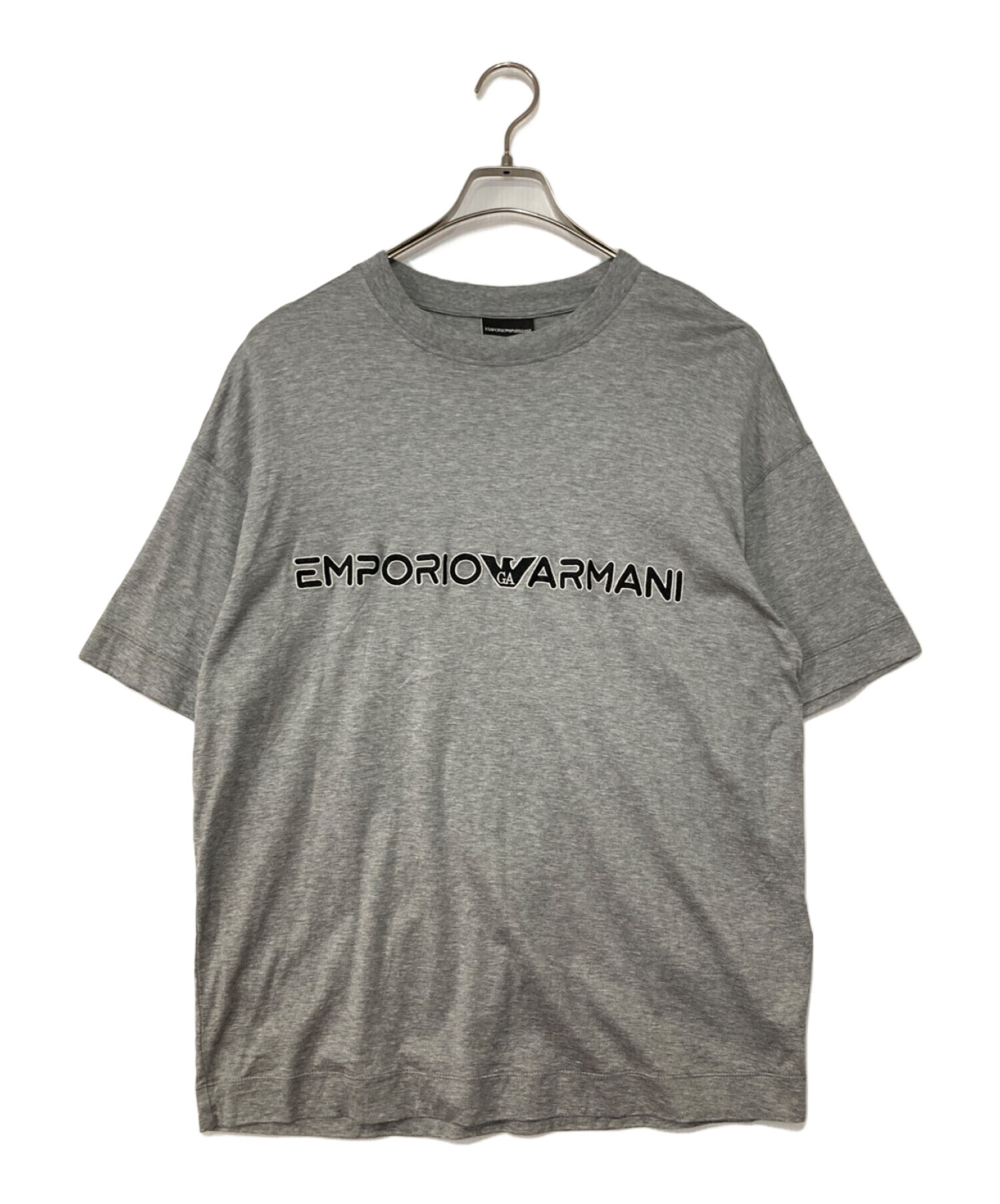 中古・古着通販】EMPORIO ARMANI (エンポリオアルマーニ) 半袖Tシャツ グレー サイズ:L｜ブランド・古着通販  トレファク公式【TREFAC FASHION】スマホサイト