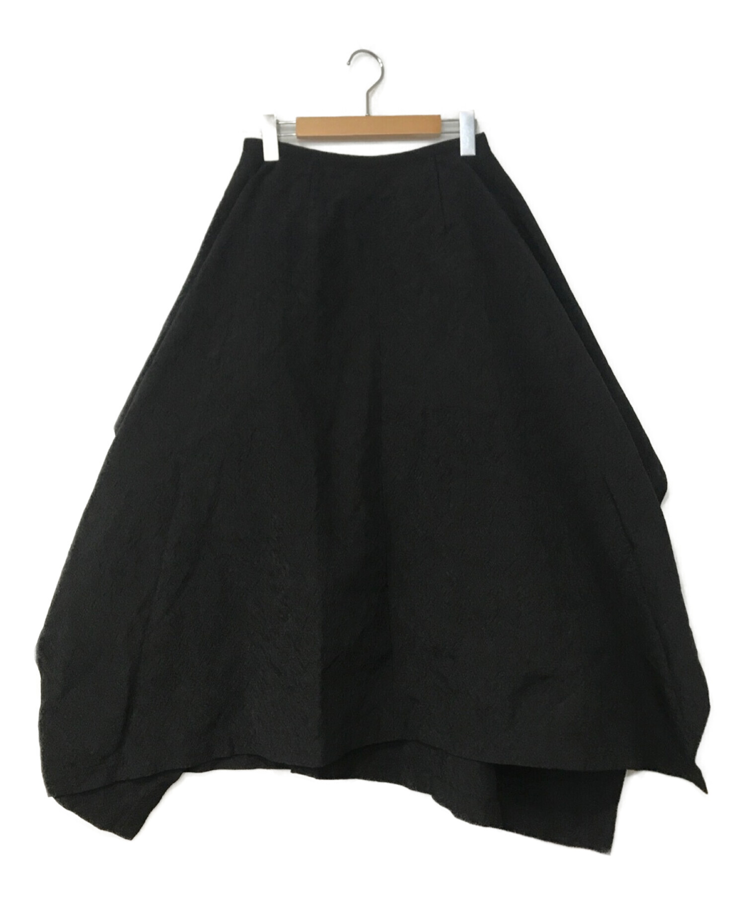 19,900円ブラック コムデギャルソン 20AW フィルタークロススカート