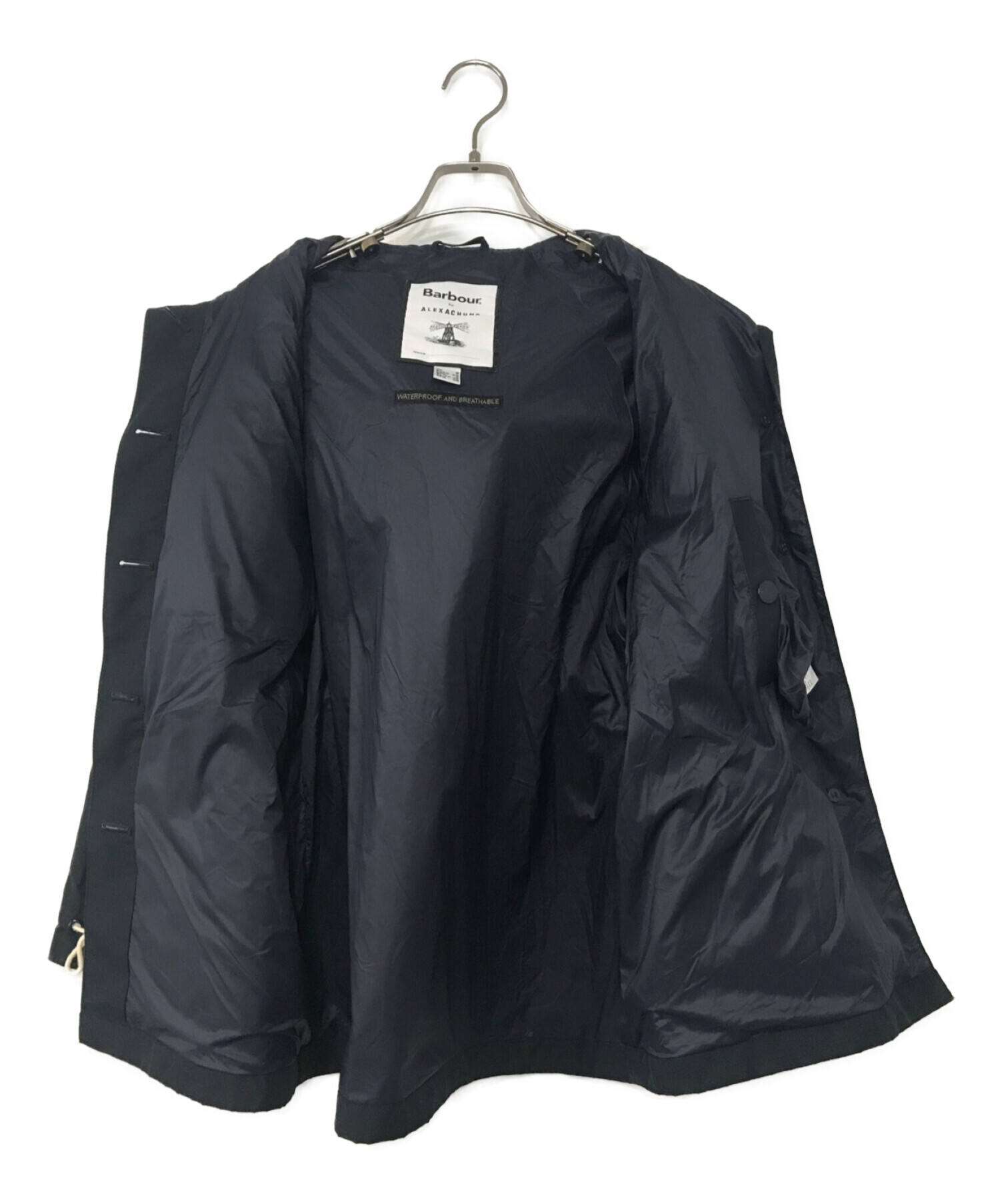 Barbour (バブアー) ALEXACHUNG (アレクサチャン) ジャケット ネイビー サイズ:UK8